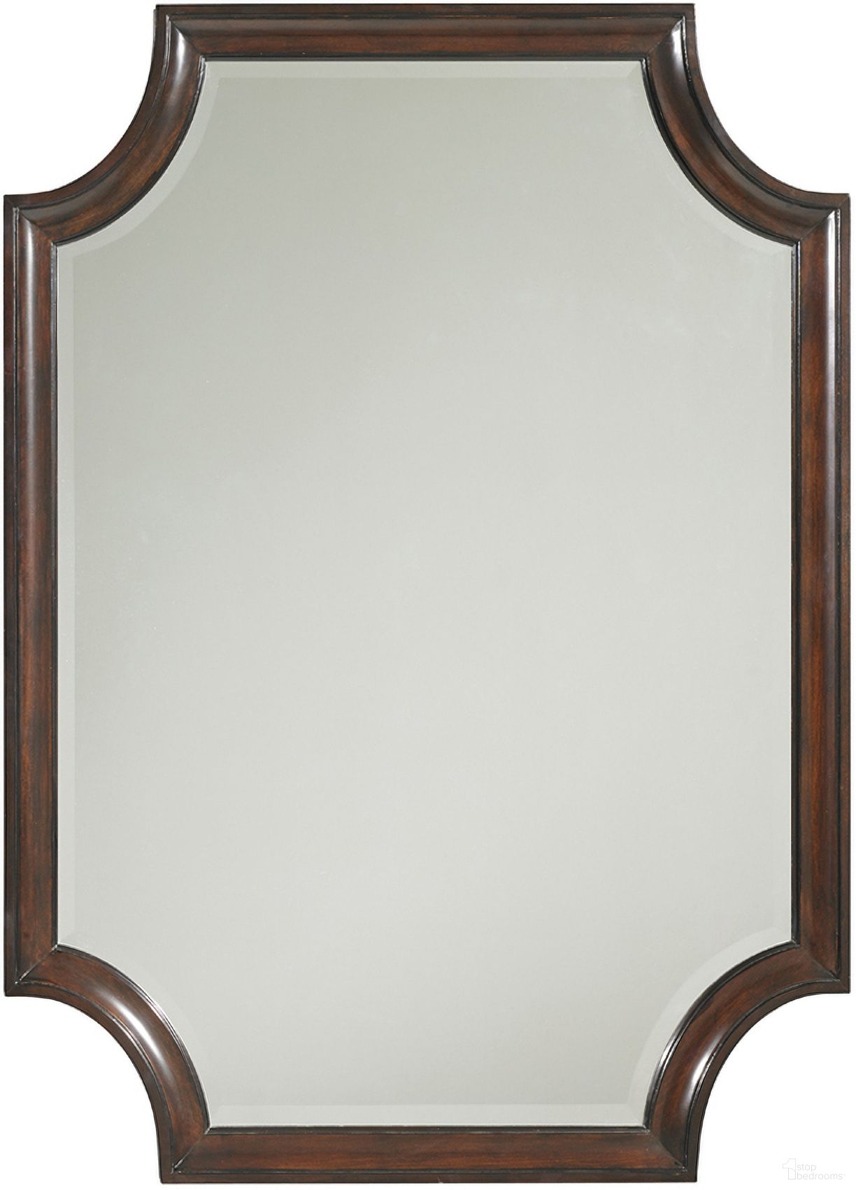 The appearance of Kensington Place Catalina Rectangular Mirror In Brentwood designed by Lexington in the traditional interior design. This brentwood piece of furniture was selected by 1StopBedrooms from Kensington Place Collection to add a touch of cosiness and style into your home. Sku: 708-205. Material: Wood.