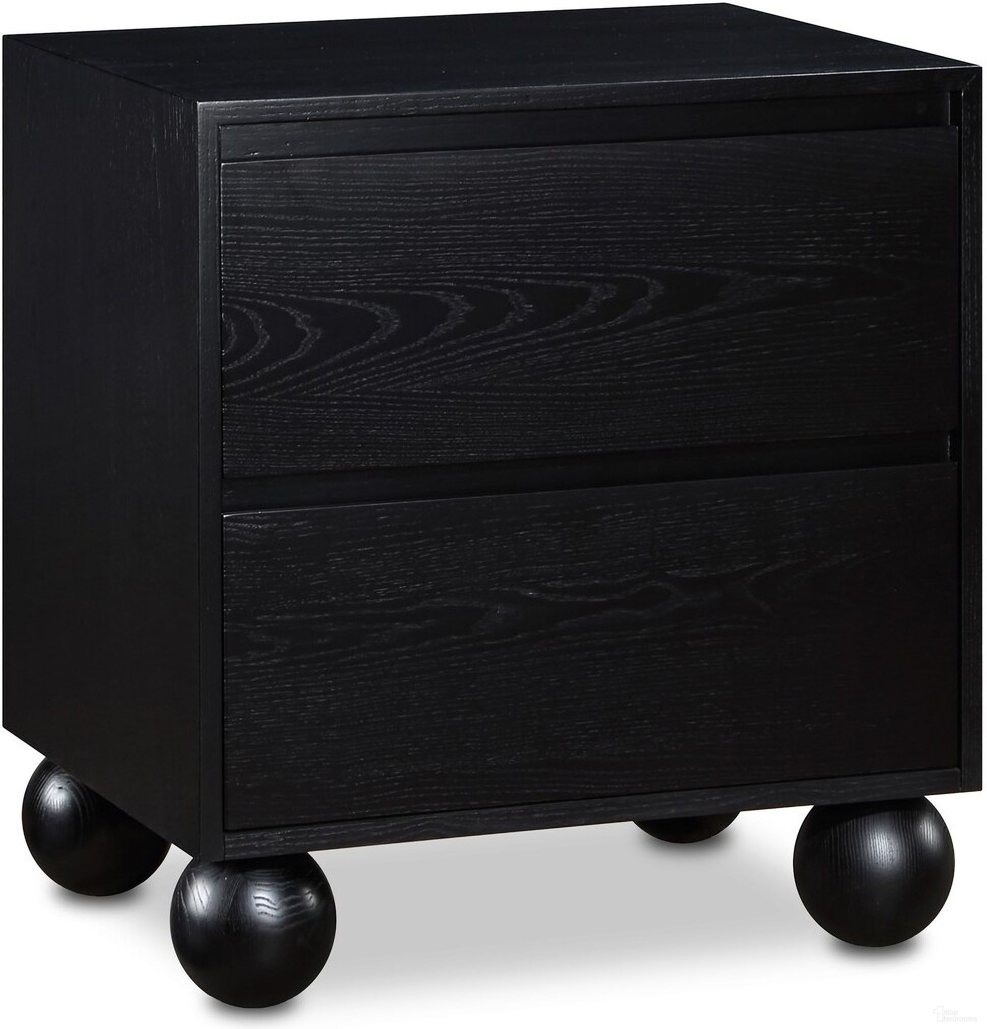 The appearance of Kent Nightstand In Black designed by Meridian in the modern / contemporary interior design. This black piece of furniture was selected by 1StopBedrooms from Kent Collection to add a touch of cosiness and style into your home. Sku: KentBlack-NS. Material: Wood.