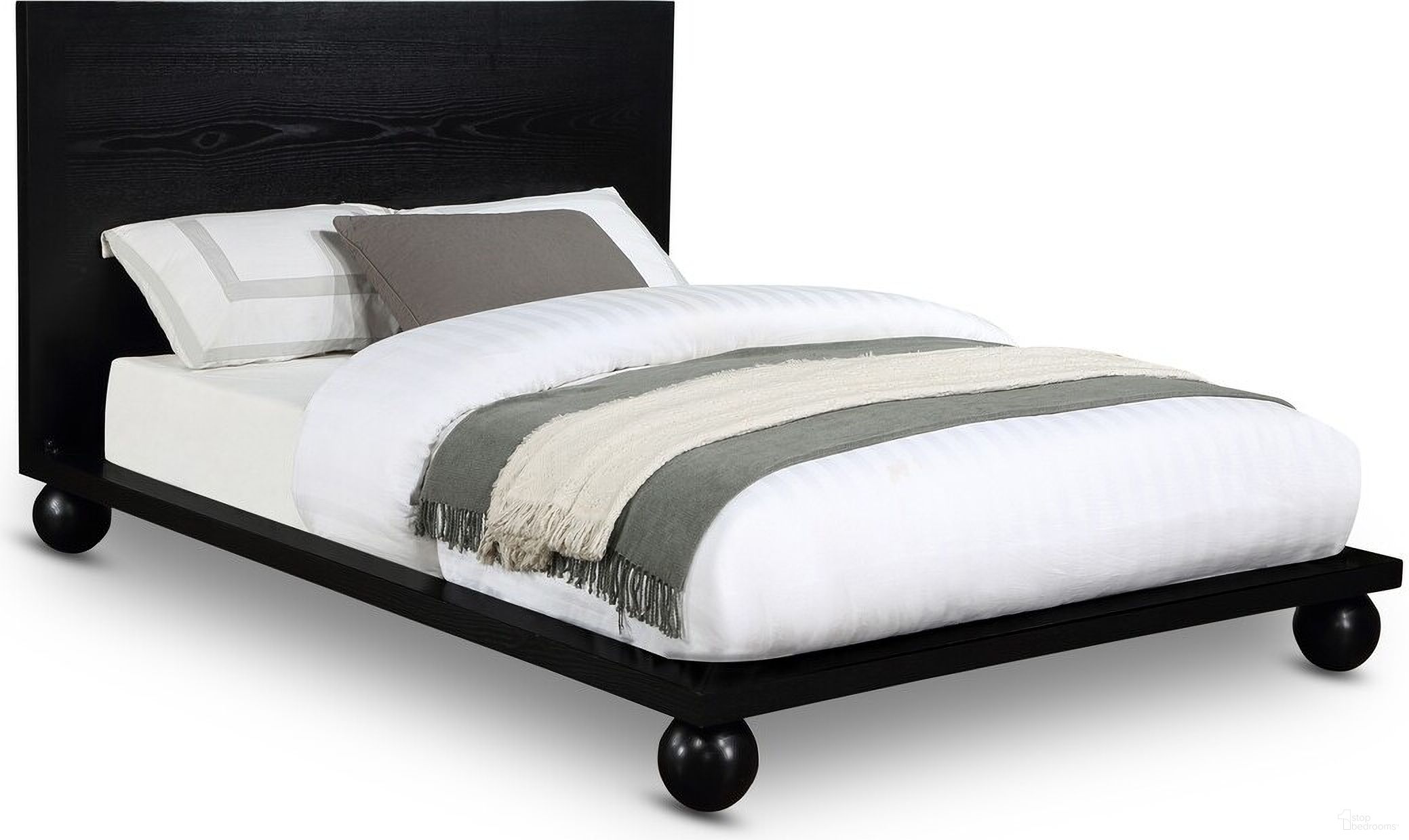 Kent Queen Bed In Black