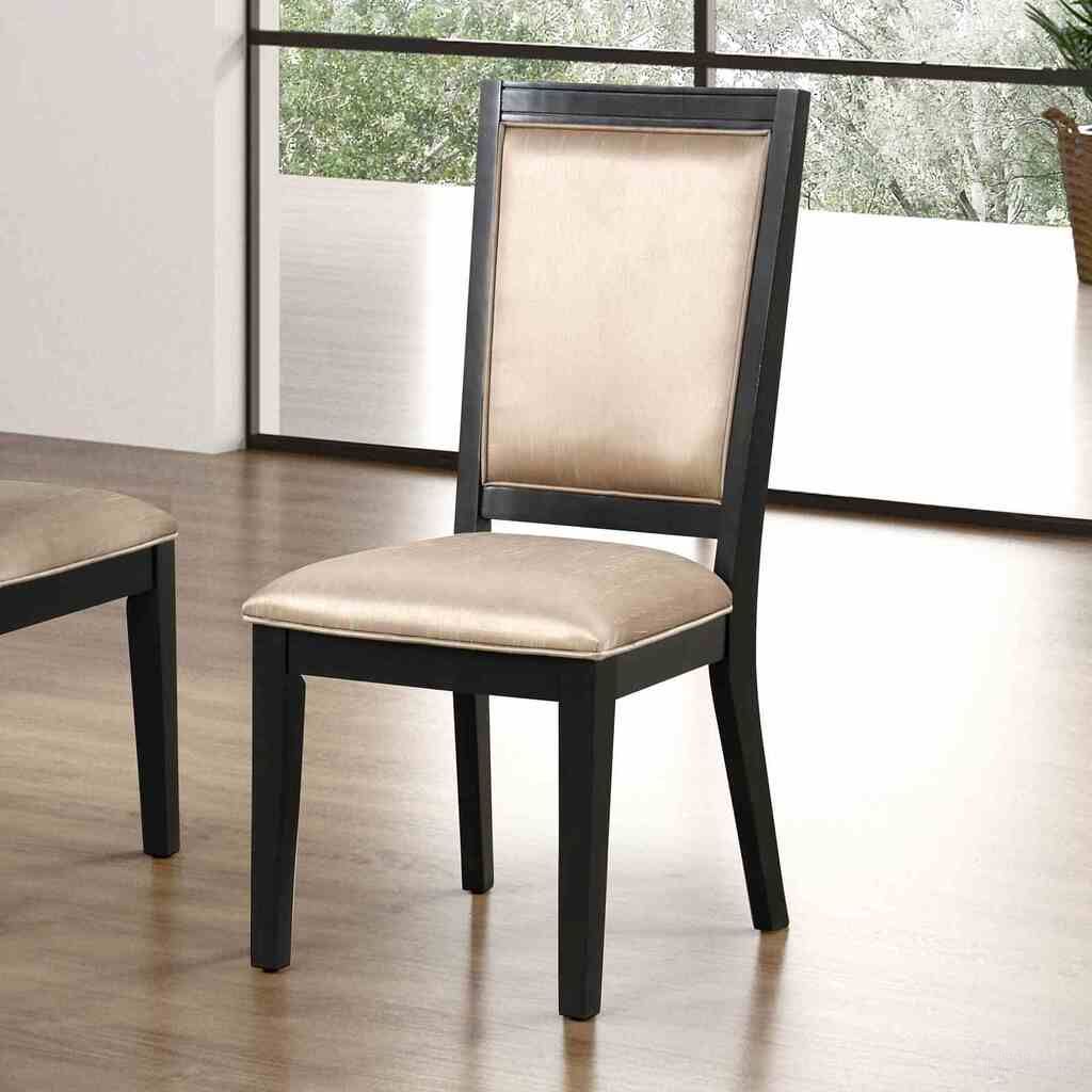 The appearance of Kenyada Side Chair Set of 2 In Espresso designed by Furniture of America in the modern / contemporary interior design. This espresso piece of furniture was selected by 1StopBedrooms from Kenyada Collection to add a touch of cosiness and style into your home. Sku: FM3401ES-SC-2PK. Material: Poplar. Chair Type: Side Chair.