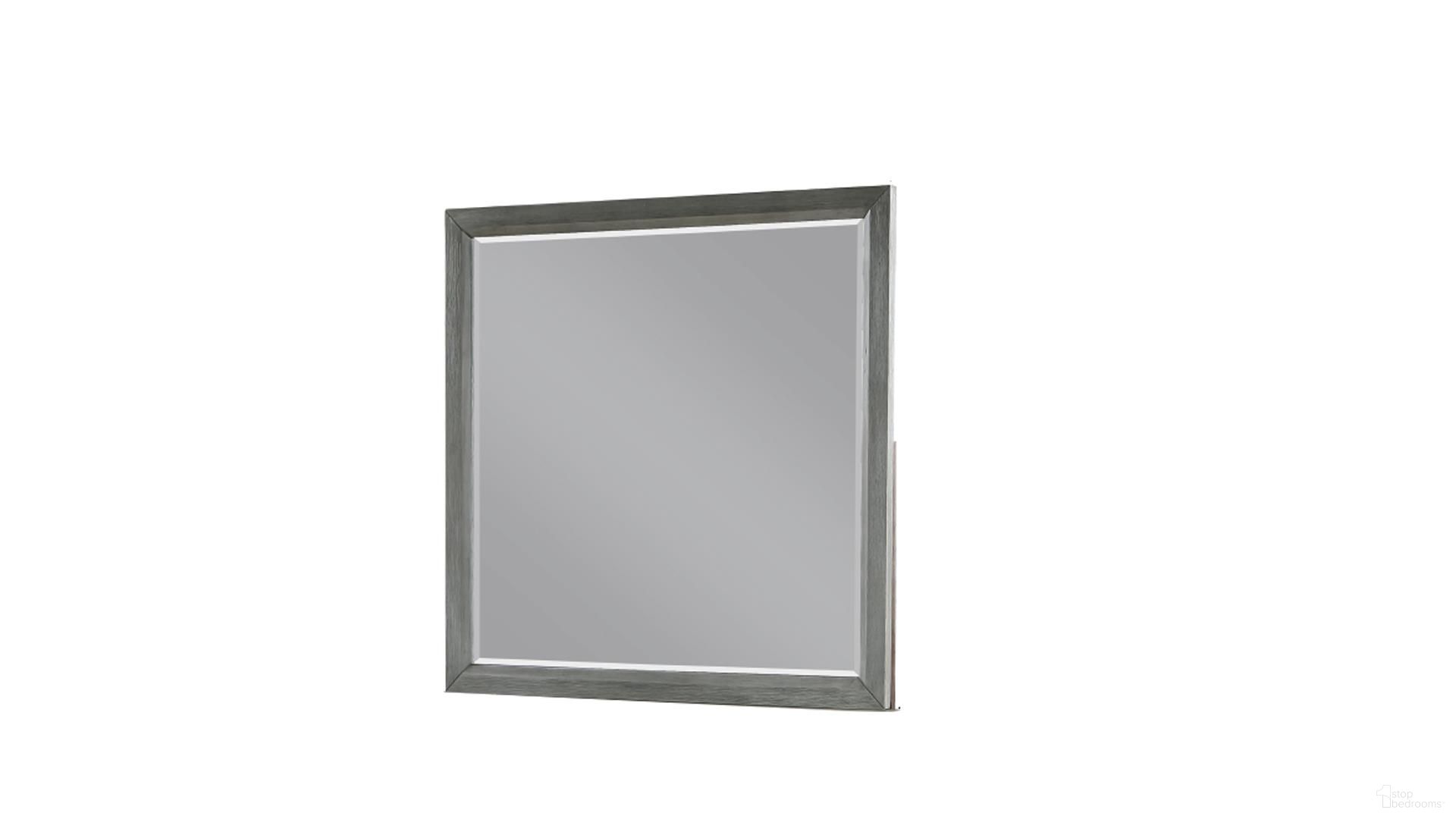 Kenzo Square Mirror In Gray