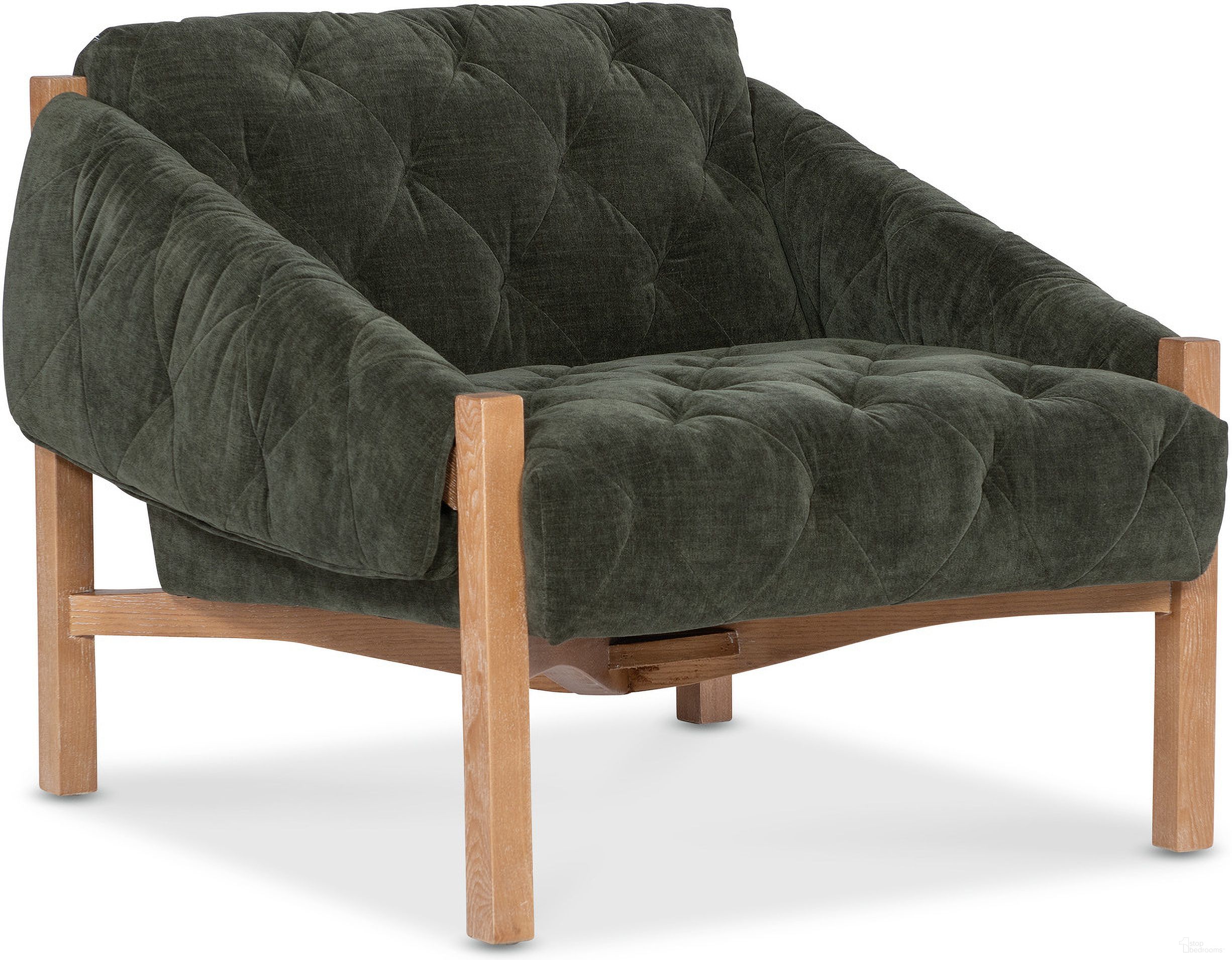 The appearance of Kerns Accent Chair In Green designed by Hooker in the modern / contemporary interior design. This green piece of furniture was selected by 1StopBedrooms from CC Collection to add a touch of cosiness and style into your home. Sku: CC456-426. Material: Fabric.