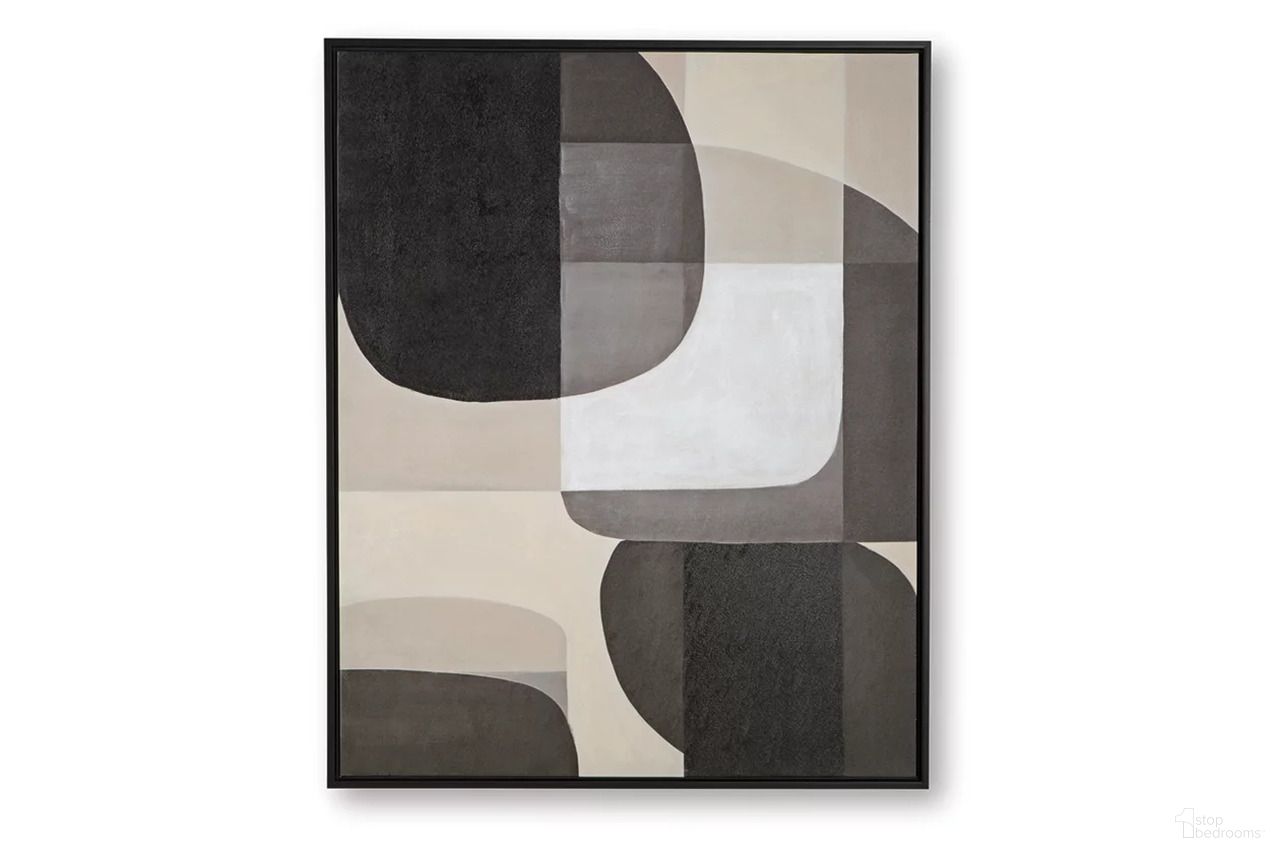 The appearance of Kesleigh Wall Art In Black and White designed by Signature Design by Ashley in the modern / contemporary interior design. This black/white piece of furniture was selected by 1StopBedrooms from Kesleigh Collection to add a touch of cosiness and style into your home. Sku: A8000495.