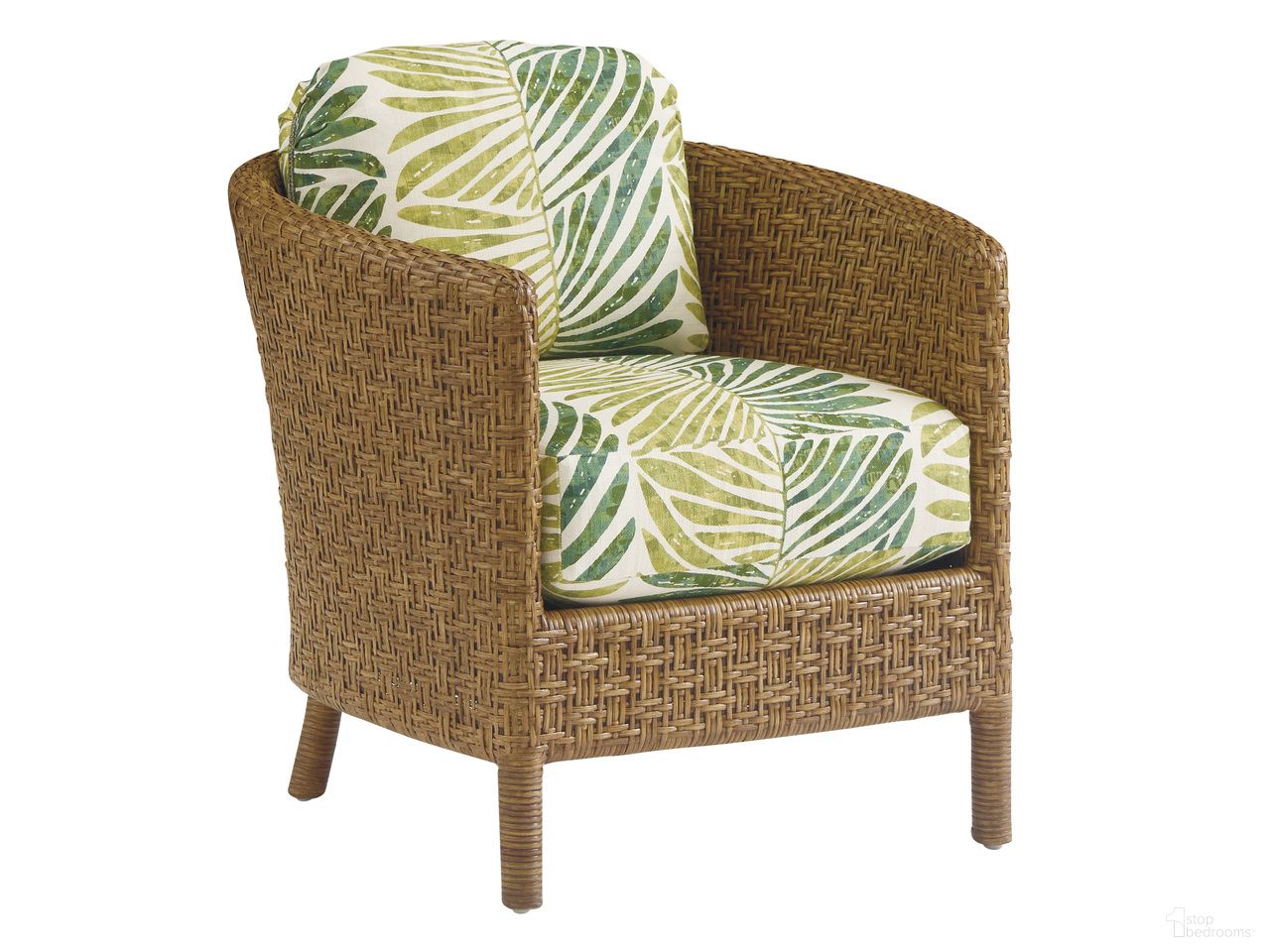 The appearance of Key Biscayne Gables Estate Chair In Green designed by Tommy Bahama in the coastal interior design. This green piece of furniture was selected by 1StopBedrooms from Key Biscayne Collection to add a touch of cosiness and style into your home. Sku: 1720-11-40.