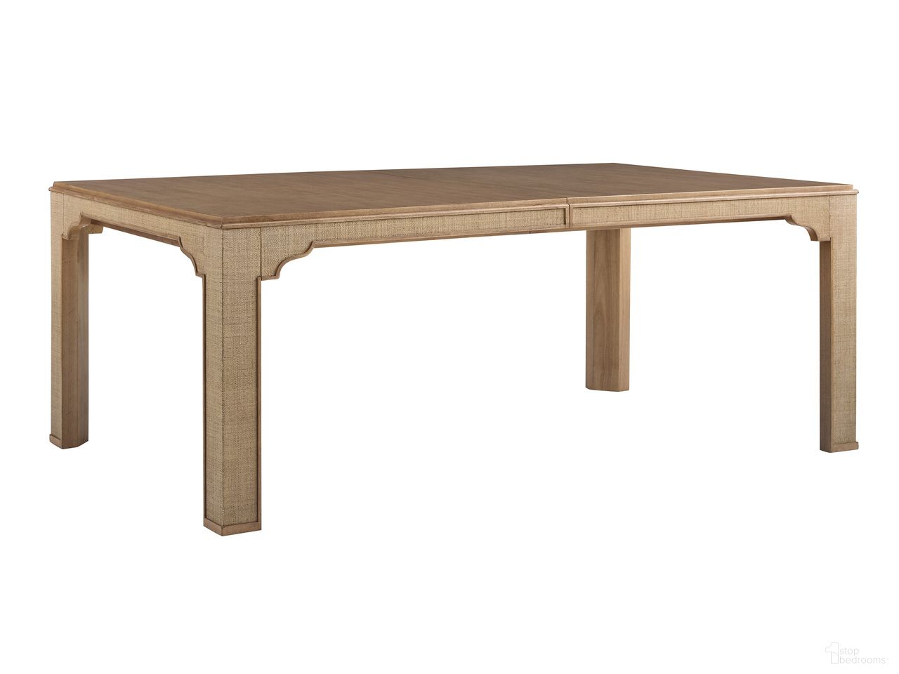 The appearance of Key Biscayne Sandy Lane Dining Table In Sunwashed designed by Tommy Bahama in the coastal interior design. This sunwashed piece of furniture was selected by 1StopBedrooms from Key Biscayne Collection to add a touch of cosiness and style into your home. Sku: 579-877. Table Base Style: Legs. Table Top Shape: Rectangular. Material: Veneer. Size: 44" x 76".