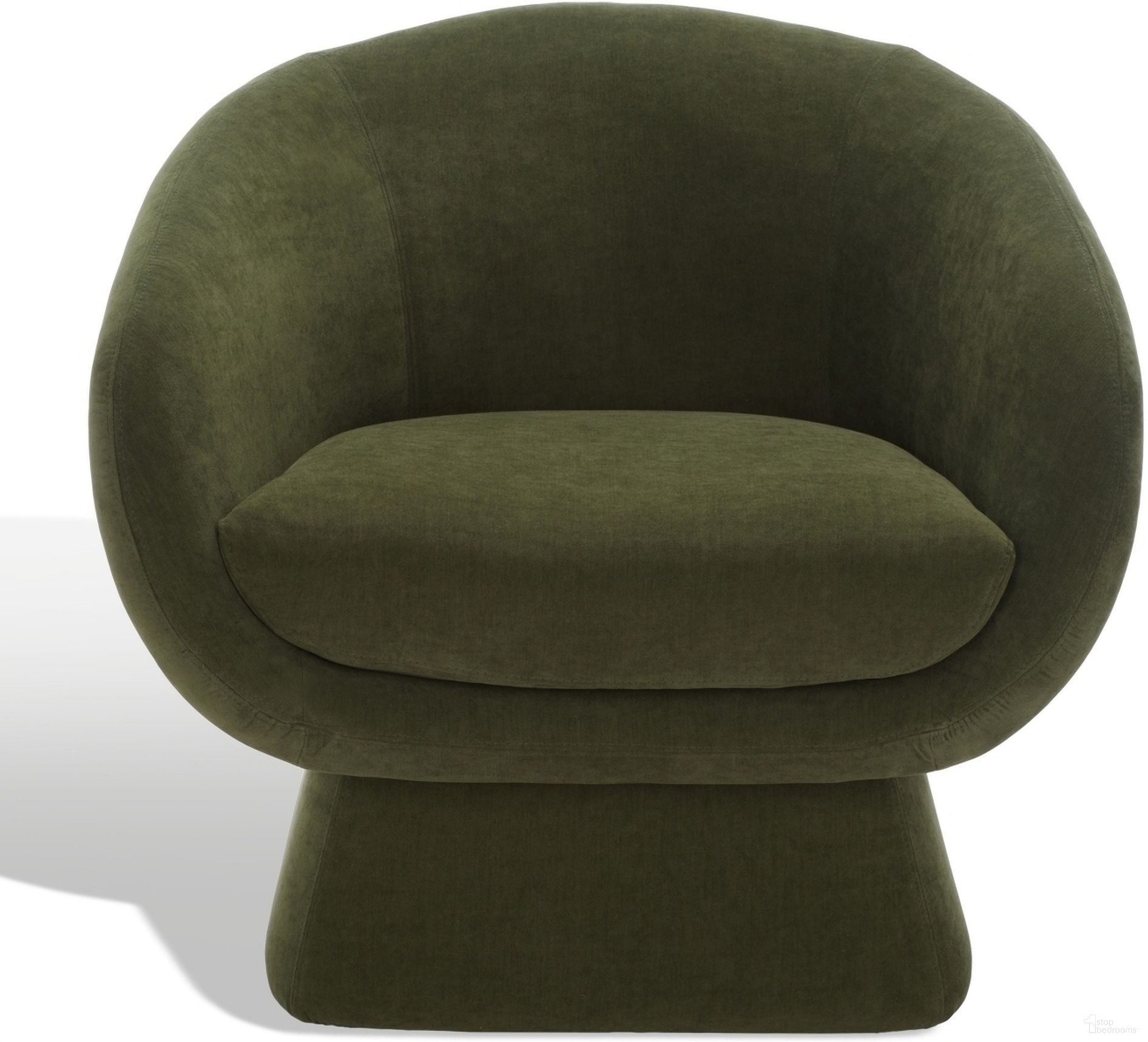 The appearance of Kiana Modern Accent Chair In Olive Green designed by Safavieh Couture in the modern / contemporary interior design. This olive green piece of furniture was selected by 1StopBedrooms from Kiana Collection to add a touch of cosiness and style into your home. Sku: SFV4527F. Material: Wood.