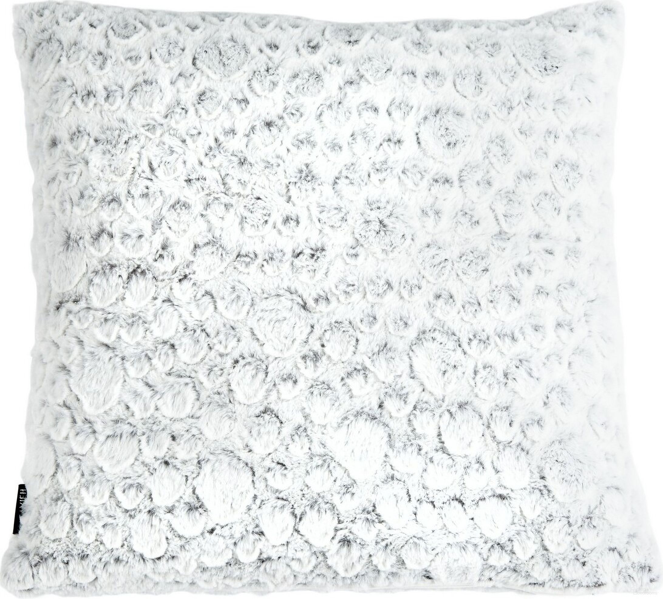 Kiana Pillow in White and Grey