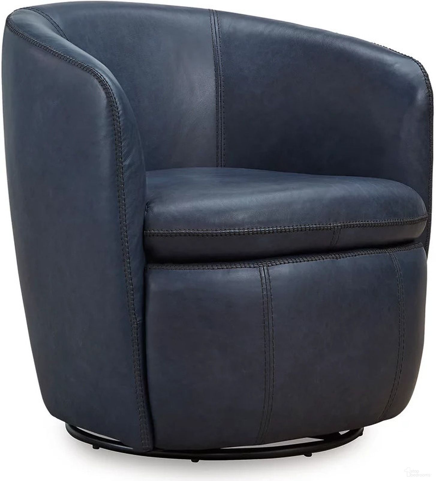 Kierreys Swivel Chair In Ocean