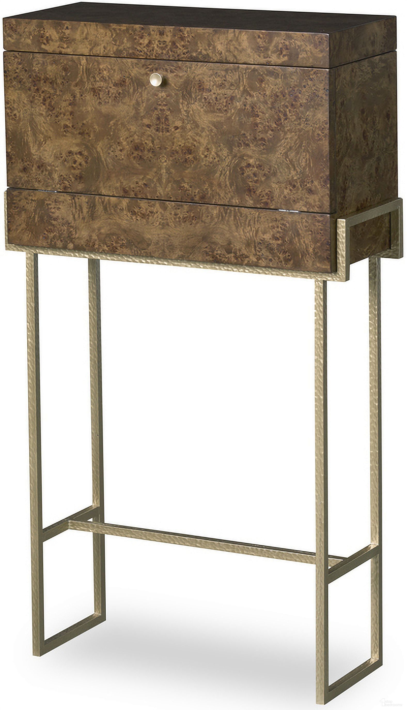 The appearance of Kiley Bar In A Box In Champagne designed by Century Furniture in the interior design. This champagne piece of furniture was selected by 1StopBedrooms from Monarch Collection to add a touch of cosiness and style into your home. Sku: MN5886. Material: Maple.