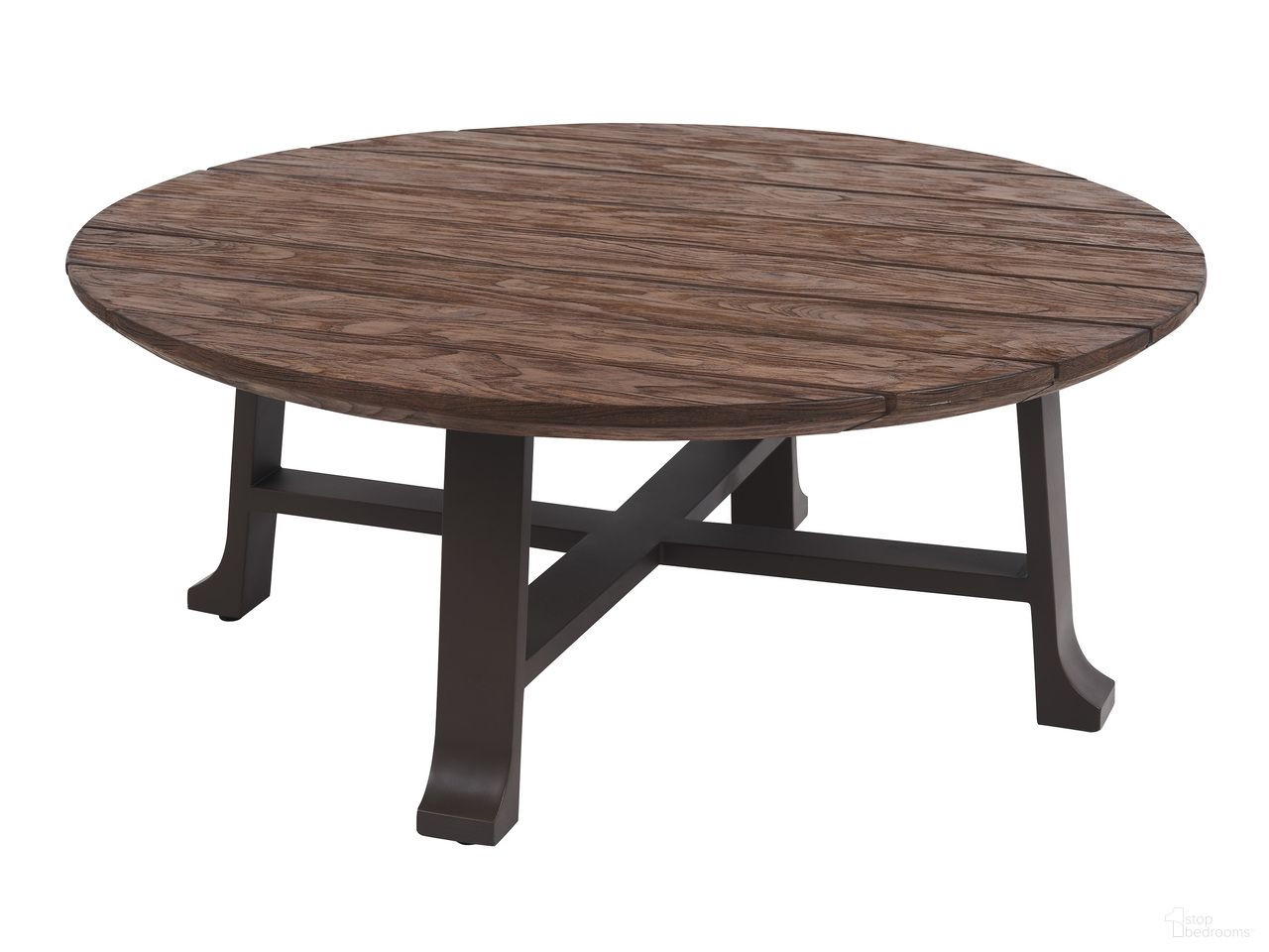 The appearance of Kilimanjaro Round Cocktail Table In Dark Brown designed by Tommy Bahama in the modern / contemporary interior design. This dark brown piece of furniture was selected by 1StopBedrooms from Kilimanjaro Collection to add a touch of cosiness and style into your home. Sku: 3350-943. Table Top Shape: Round. Material: Woven.
