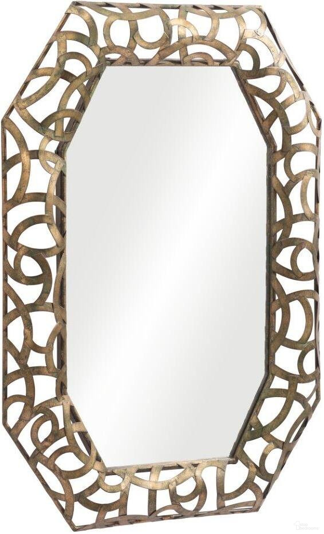 The appearance of Kin Mirror In Bronze designed by Zuo Modern in the modern / contemporary interior design. This bronze piece of furniture was selected by 1StopBedrooms from Kinetic Collection to add a touch of cosiness and style into your home. Sku: A12261. Material: Steel.