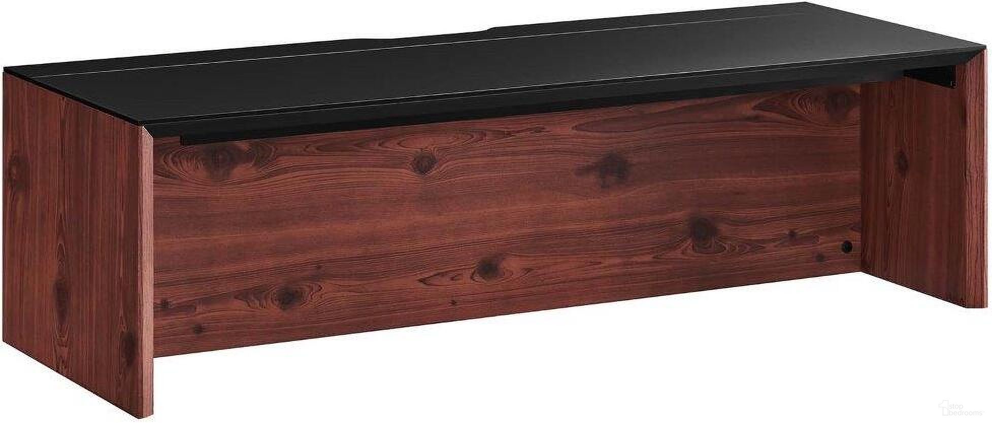 The appearance of Kinetic 49 Inch Wall Mount Office Desk In Black Cherry designed by Modway in the modern / contemporary interior design. This black cherry piece of furniture was selected by 1StopBedrooms from Kinetic Collection to add a touch of cosiness and style into your home. Sku: EEI-6207-BLK-CHE. Material: Wood.