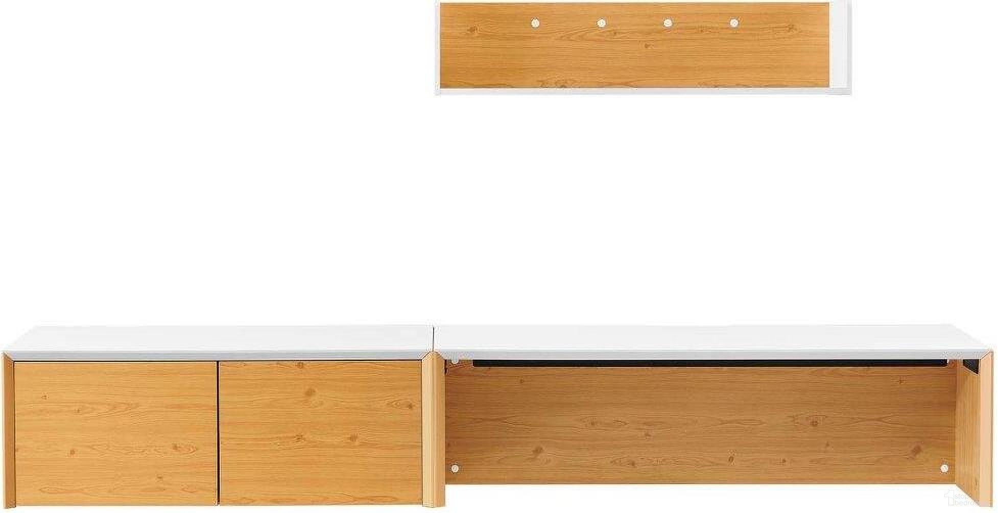 The appearance of Kinetic 49 Inch Wall Mount Office Desk With Cabinet And Shelf In White Natural designed by Modway in the modern / contemporary interior design. This white natural piece of furniture was selected by 1StopBedrooms from Kinetic Collection to add a touch of cosiness and style into your home. Sku: EEI-6205-WHI-NAT;EEI-6207-WHI-NAT;EEI-6208-WHI-NAT. Material: Wood.