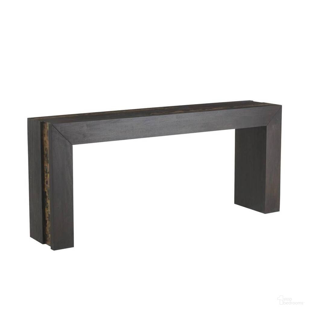 The appearance of Kingston Console In Umber designed by Arteriors in the modern / contemporary interior design. This umber piece of furniture was selected by 1StopBedrooms from Kingston Collection to add a touch of cosiness and style into your home. Sku: FLI16. Material: Wood.