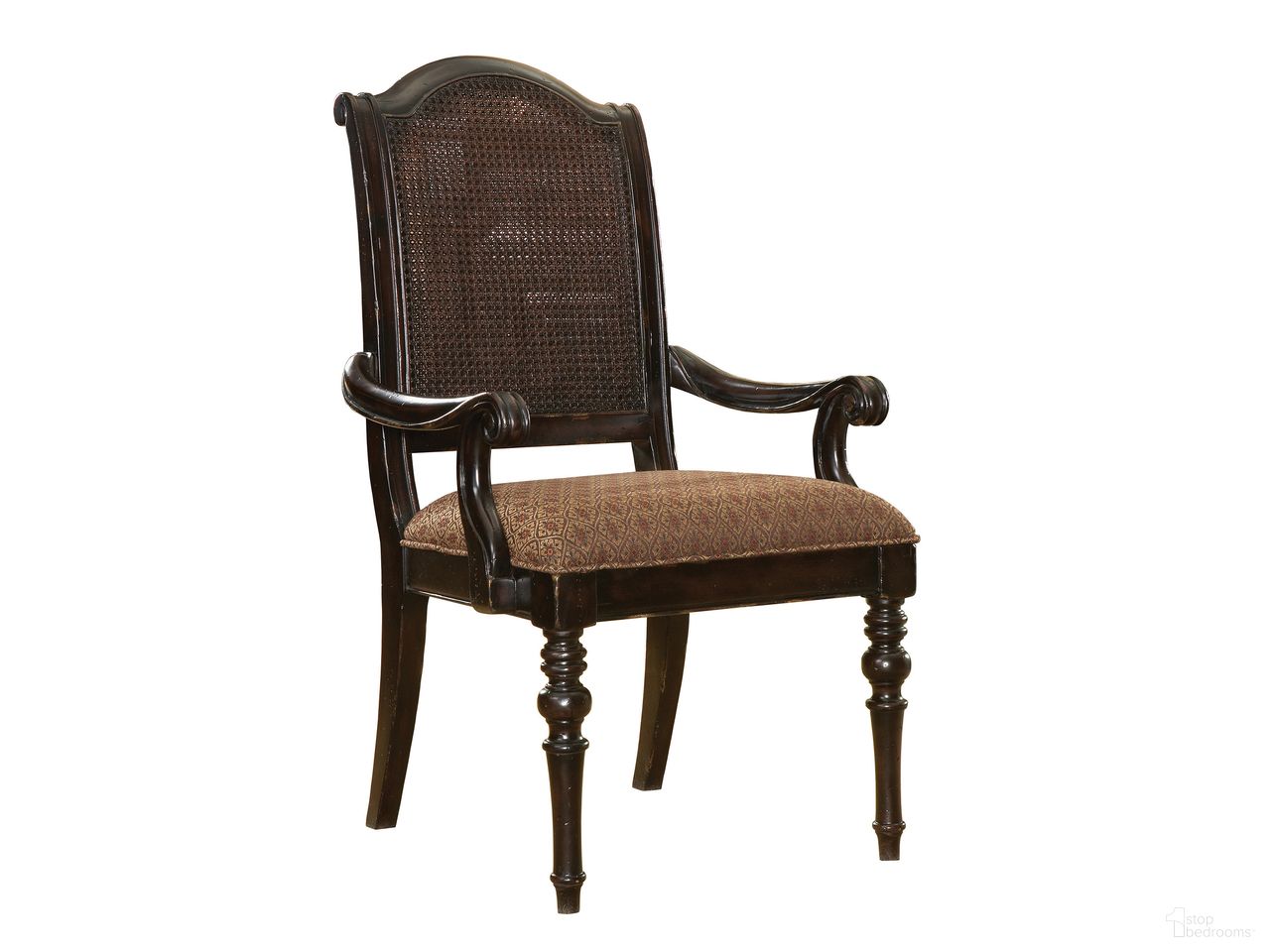 The appearance of Kingstown Isla Verde Arm Chair In Tamarind designed by Tommy Bahama in the traditional interior design. This tamarind piece of furniture was selected by 1StopBedrooms from Kingstown Collection to add a touch of cosiness and style into your home. Sku: 619-881-683571. Material: Wood. Chair Type: Arm Chair.