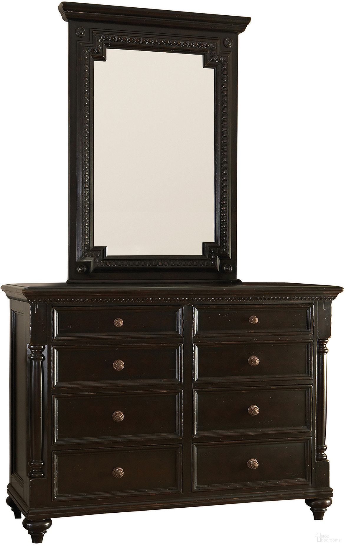 The appearance of Kingstown Stony Point Dresser In Tamarind designed by Tommy Bahama in the traditional interior design. This tamarind piece of furniture was selected by 1StopBedrooms from Kingstown Collection to add a touch of cosiness and style into your home. Sku: 619-222. Material: Leather.