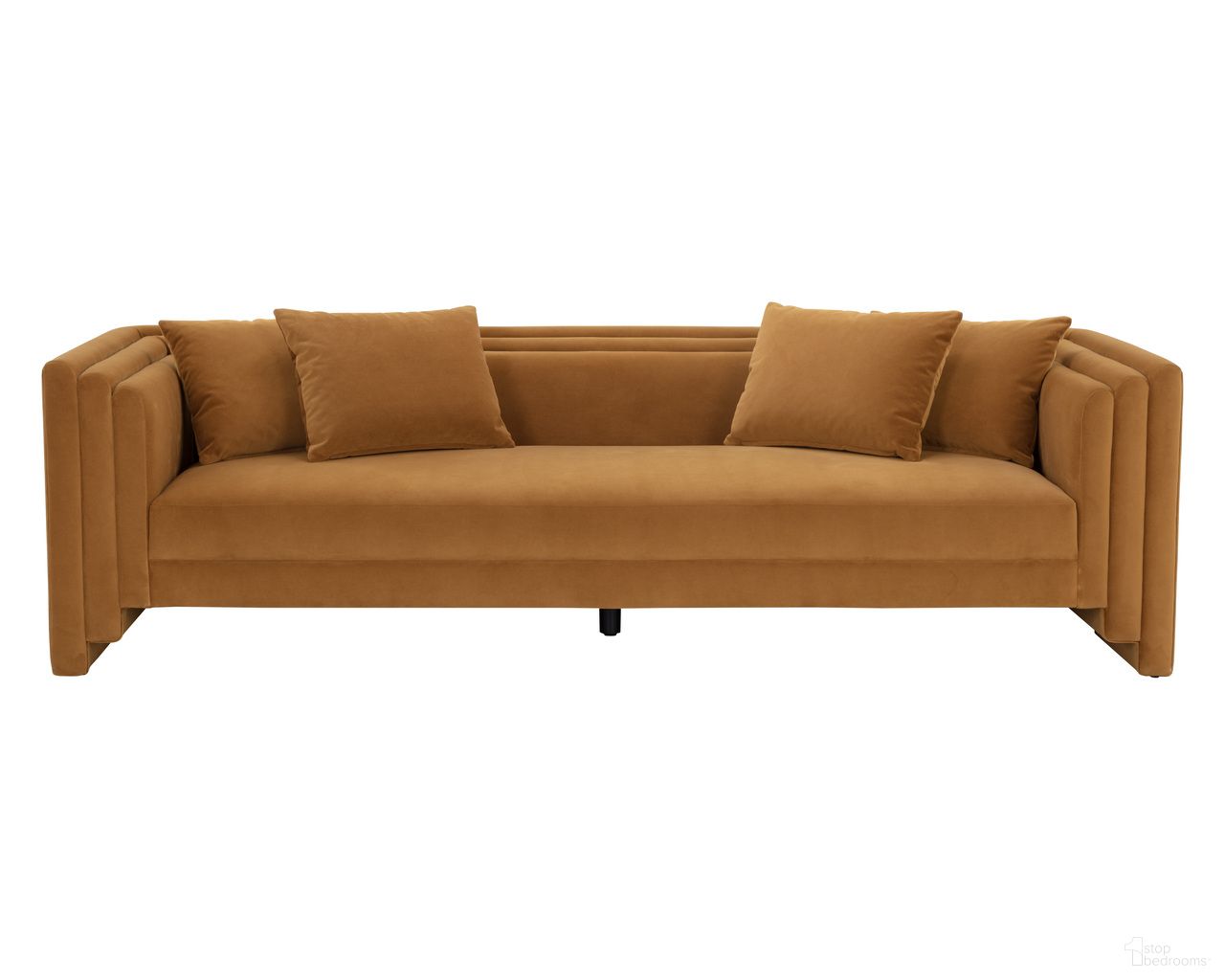Kira Sofa In Meg Gold