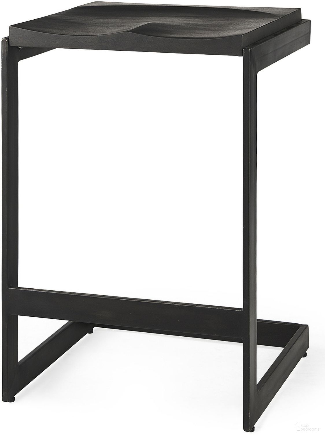 The appearance of Kiran 26 Inch Height Barstool In Black designed by Mercana in the modern / contemporary interior design. This black piece of furniture was selected by 1StopBedrooms from Kiran Collection to add a touch of cosiness and style into your home. Sku: 69175. Material: Wood.