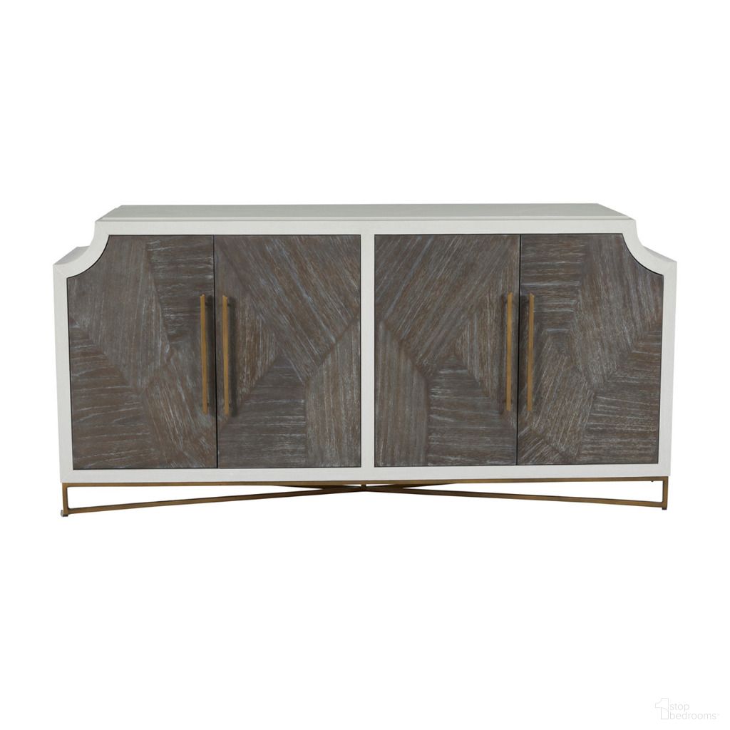 The appearance of Kirsten Cabinet In Cerused White and Cerused Coal designed by Gabby in the transitional interior design. This cerused white/cerused coal piece of furniture was selected by 1StopBedrooms from Kirsten Collection to add a touch of cosiness and style into your home. Sku: SCH-169305. Material: Mindi Veneer.