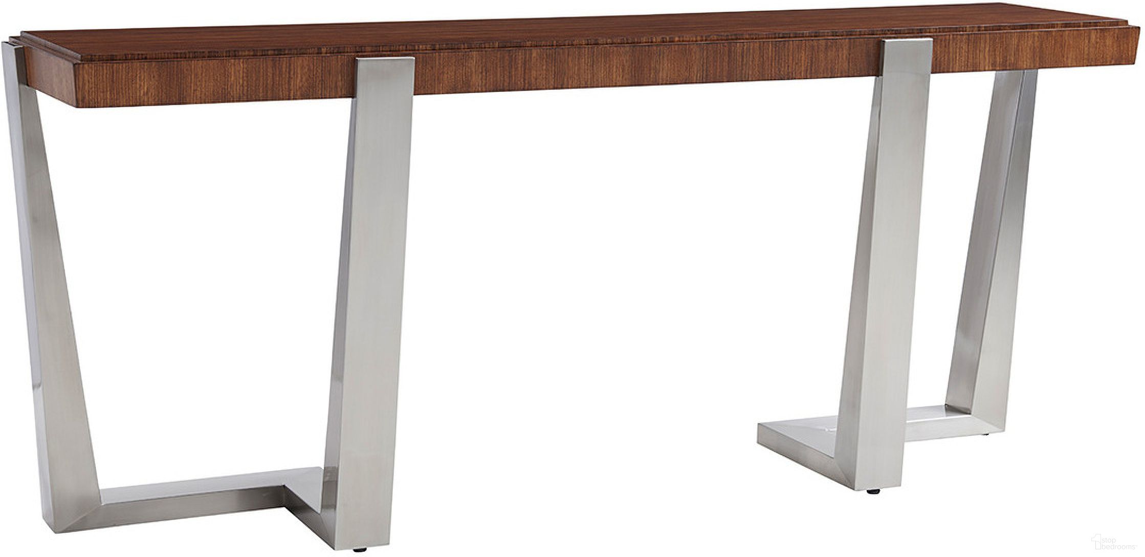 The appearance of Kitano Langston Console In Nikka designed by Lexington in the modern / contemporary interior design. This nikka piece of furniture  was selected by 1StopBedrooms from Kitano Collection to add a touch of cosiness and style into your home. Sku: 734-967C. Material: Wood.