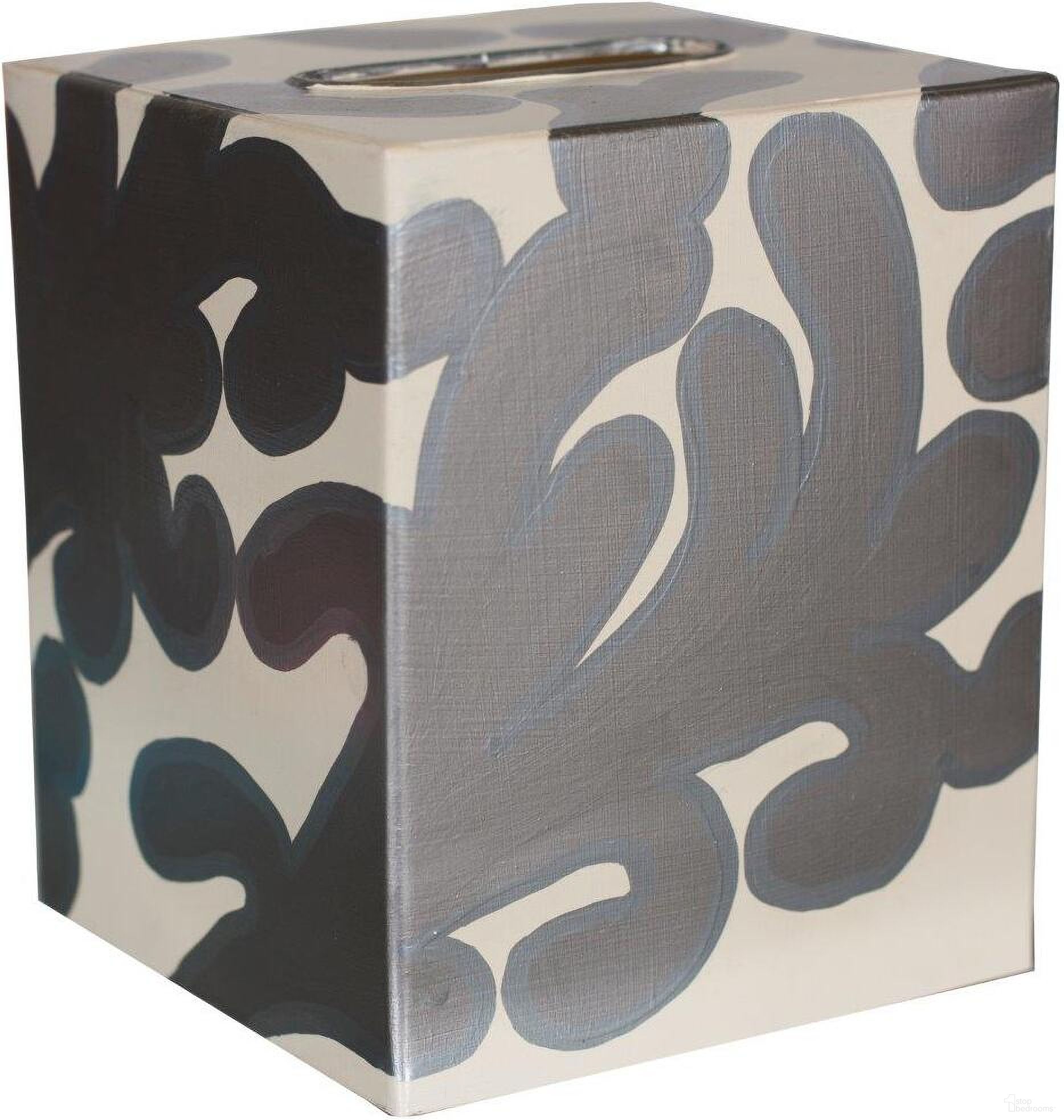 Kleenex Silver And Cream Box