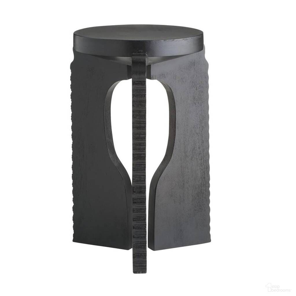 Knight Accent Table In Ebony