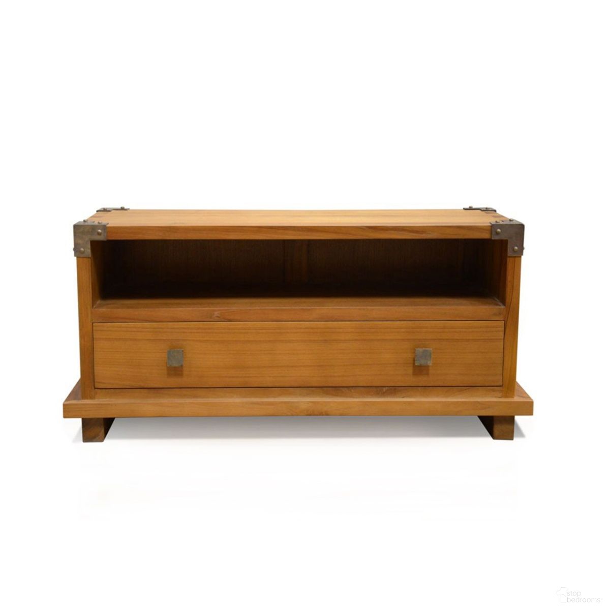 The appearance of Kobe Large Nightstand In Danish Honey designed by Harmonia Living in the modern / contemporary interior design. This danish honey piece of furniture was selected by 1StopBedrooms from Kobe Collection to add a touch of cosiness and style into your home. Sku: HL-KOBE-TK-DH-LNS. Material: Teak.