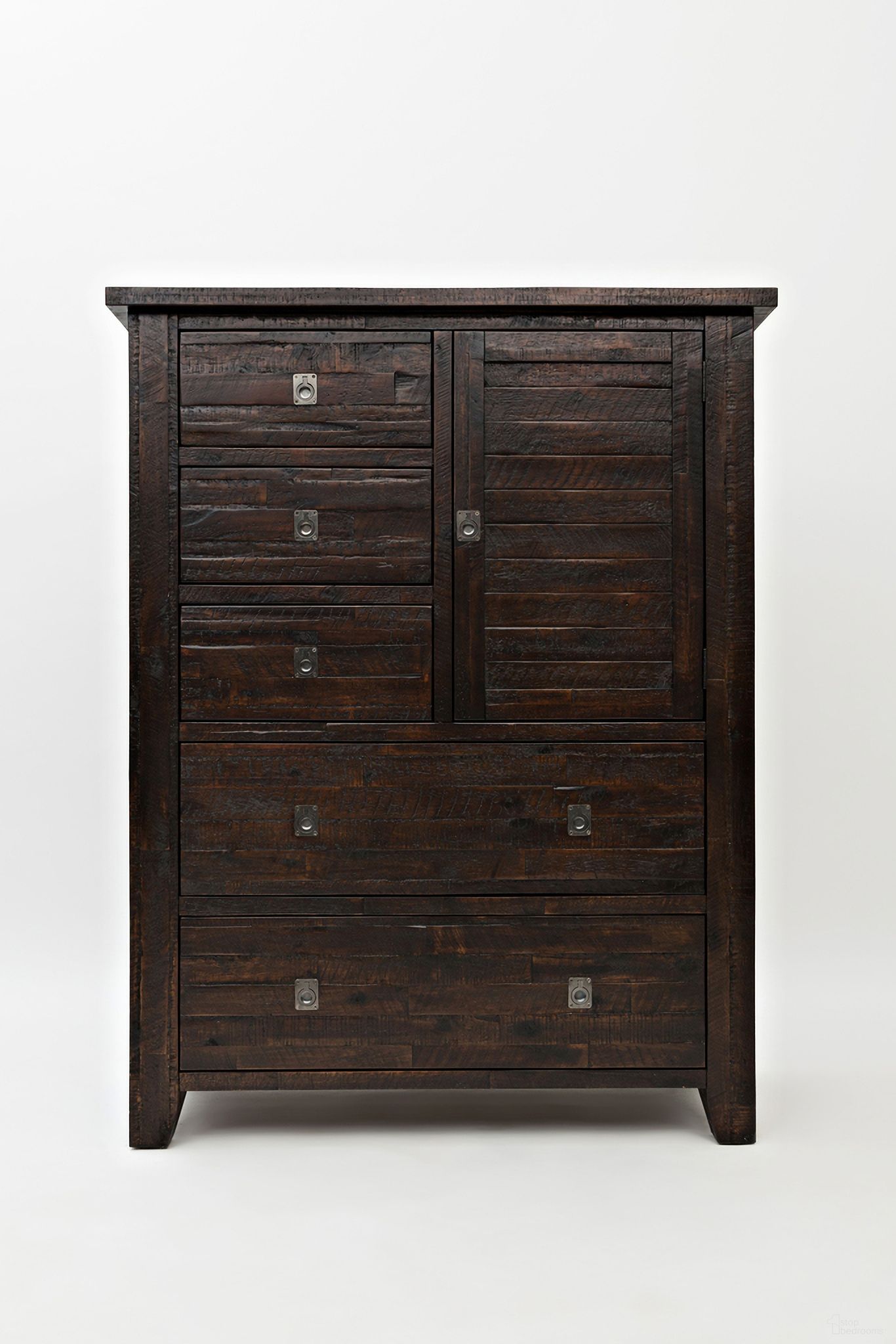 The appearance of Kona Grove Chest Of Drawers In Dark Brown designed by Jofran in the transitional interior design. This dark brown piece of furniture was selected by 1StopBedrooms from Kona Grove Collection to add a touch of cosiness and style into your home. Sku: 707-31. Material: Acacia.
