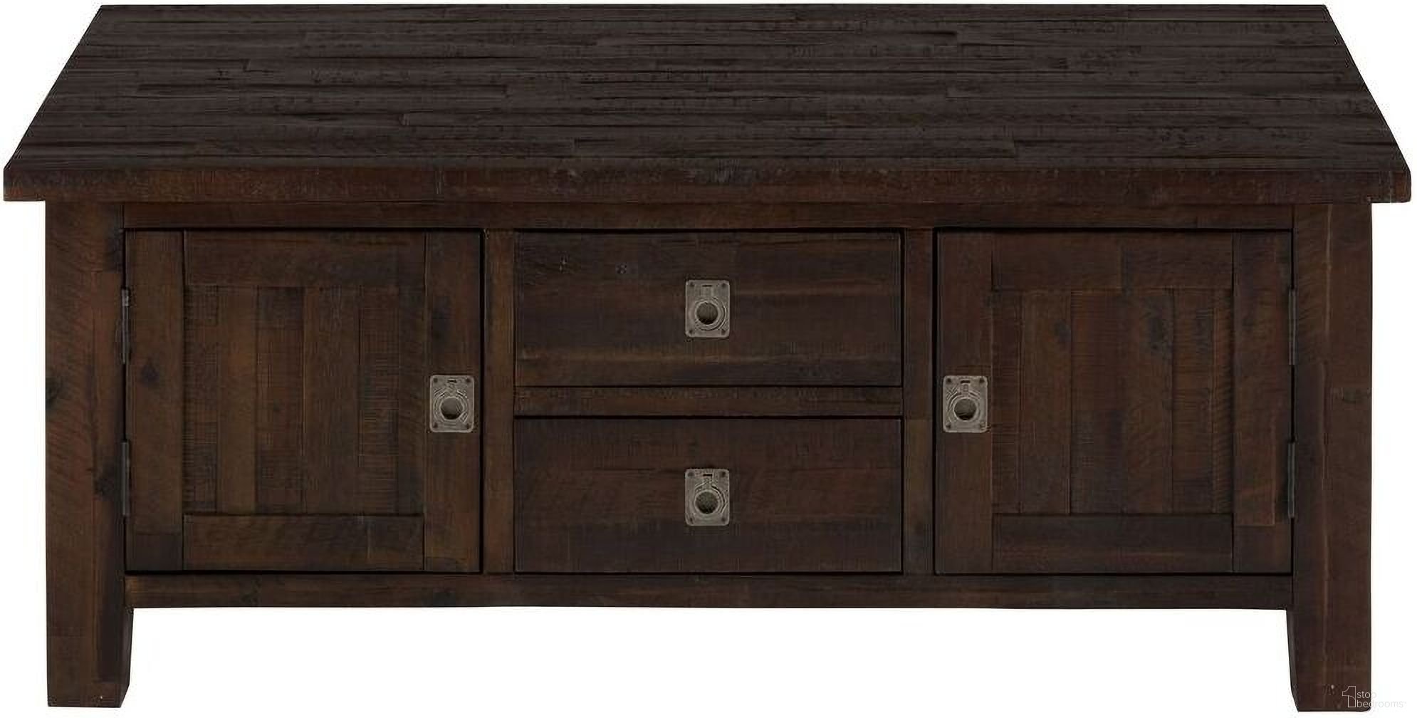 The appearance of Kona Grove 48 Inch Rectangle Coffee Table In Dark Brown designed by Jofran in the transitional interior design. This dark brown piece of furniture  was selected by 1StopBedrooms from Kona Grove Collection to add a touch of cosiness and style into your home. Sku: 704-5. Material: Acacia.