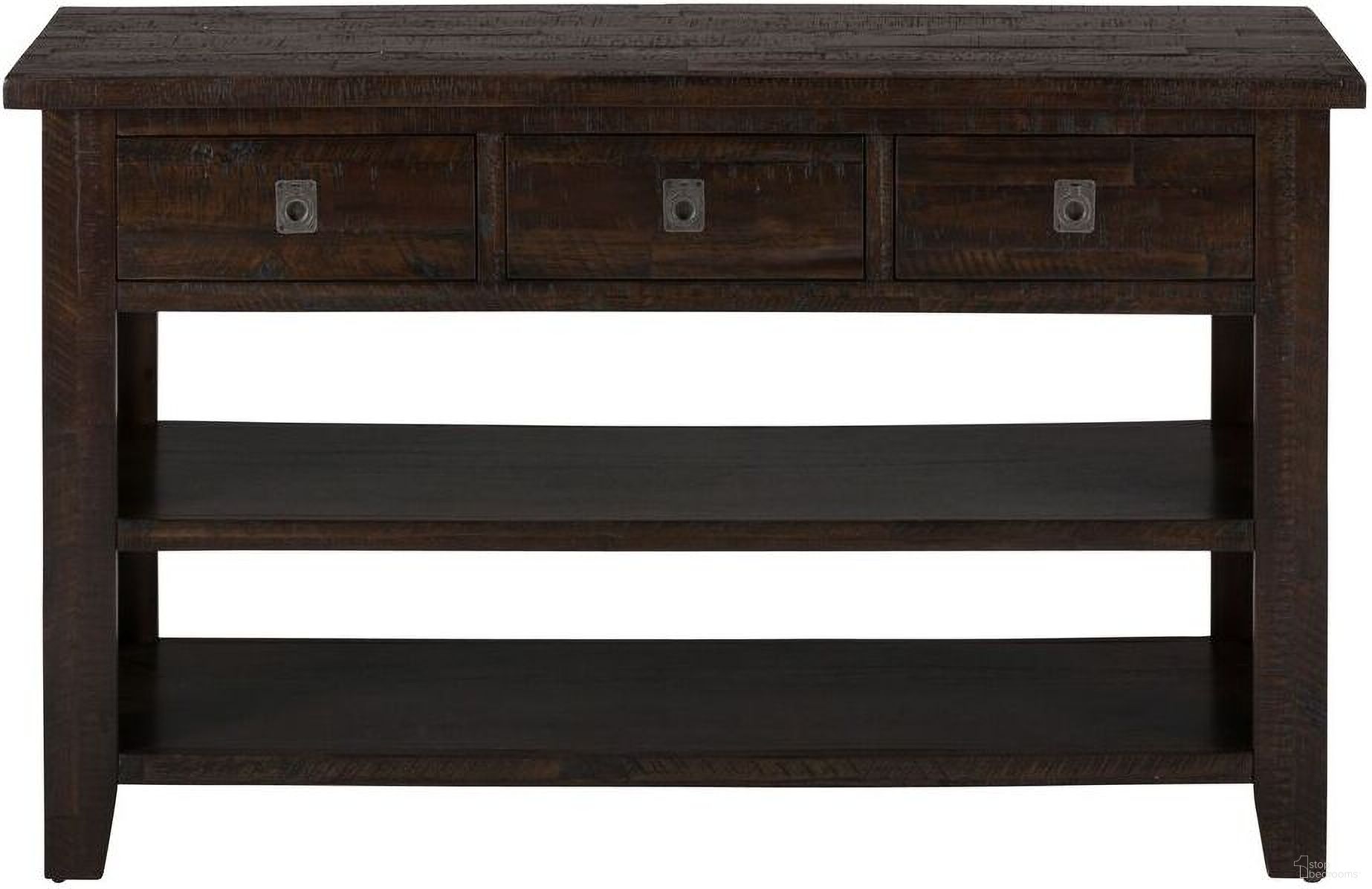 The appearance of Kona Grove 50 Inch Sofa Table In Dark Brown designed by Jofran in the transitional interior design. This dark brown piece of furniture  was selected by 1StopBedrooms from Kona Grove Collection to add a touch of cosiness and style into your home. Sku: 704-4. Material: Acacia.