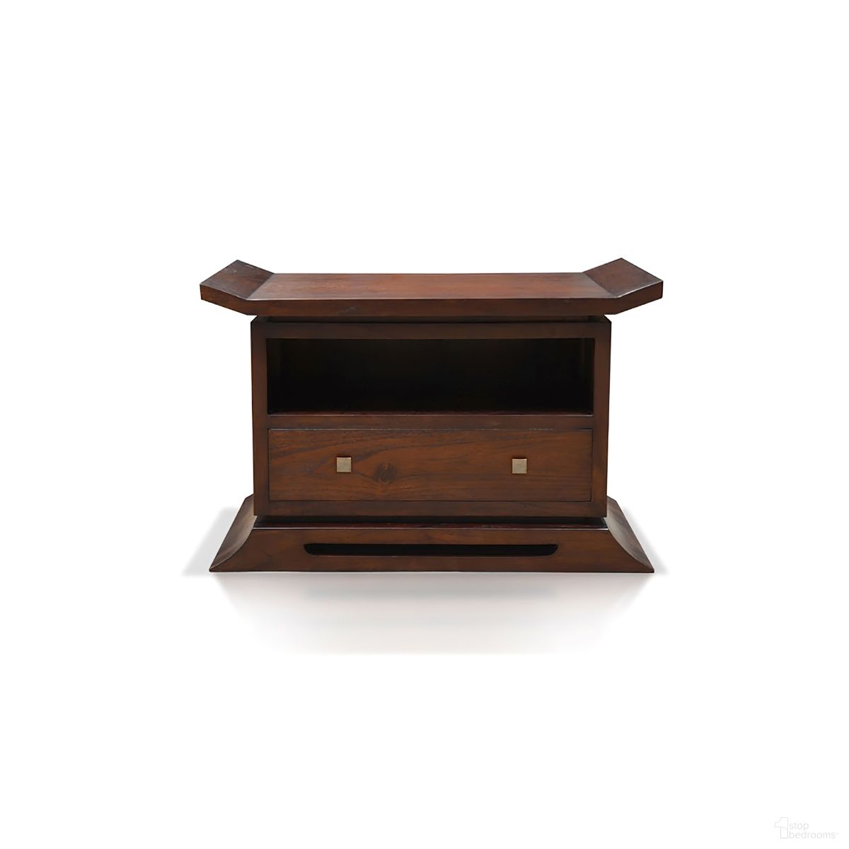 The appearance of Kondo Large Nightstand In Java designed by Harmonia Living in the modern / contemporary interior design. This java piece of furniture was selected by 1StopBedrooms from Kondo Collection to add a touch of cosiness and style into your home. Sku: HL-KONDO-TK-JV-LNS. Material: Teak.