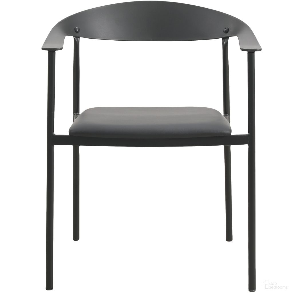 Kora Modern Dining Chair In Black
