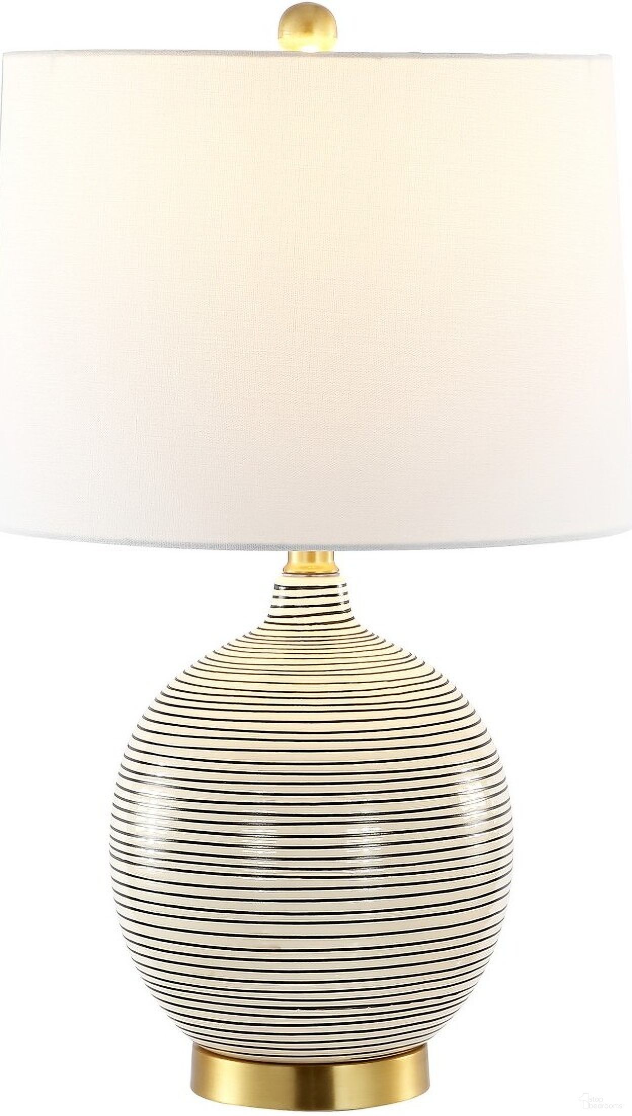 The appearance of Kremp Table Lamp in Grey designed by Safavieh in the modern / contemporary interior design. This grey piece of furniture was selected by 1StopBedrooms from Kremp Collection to add a touch of cosiness and style into your home. Sku: TBL4409A. Material: Cotton.