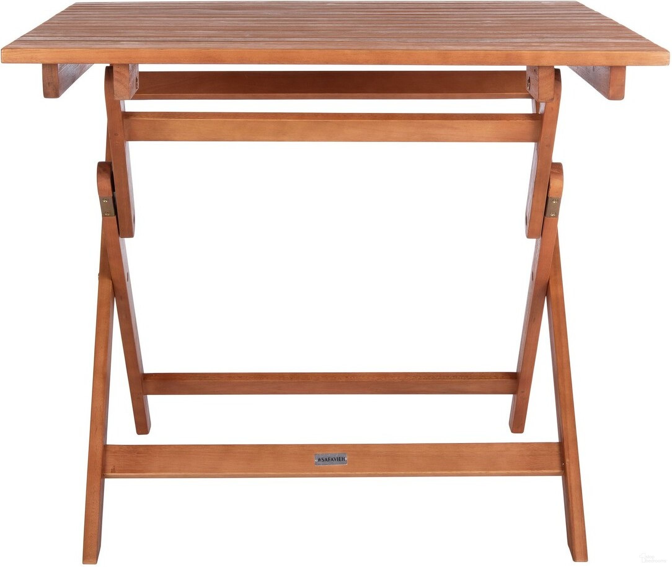 The appearance of Kresler Folding Table designed by Safavieh in the modern / contemporary interior design. This natural piece of furniture  was selected by 1StopBedrooms from Safavieh PAT Collection to add a touch of cosiness and style into your home. Sku: PAT7058A. Material: Steel.