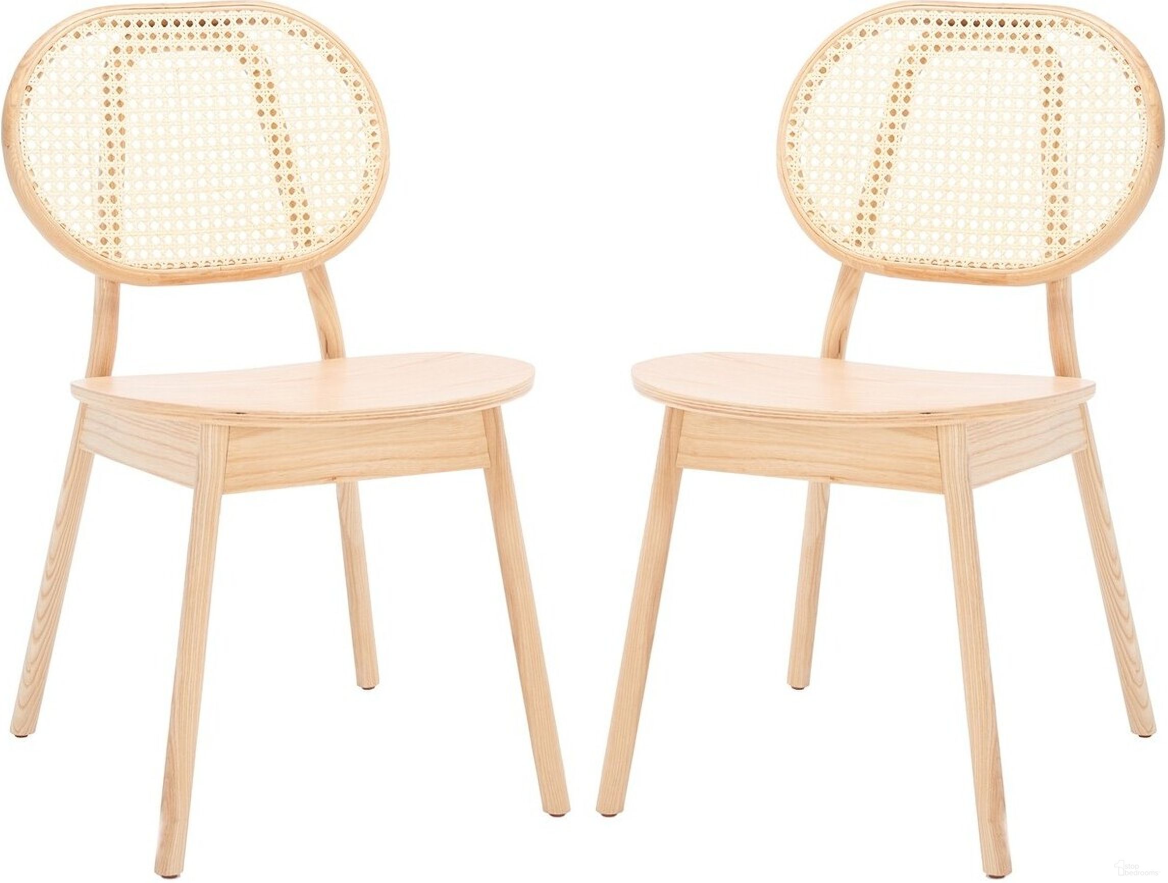 Kristianna Rattan Back Chair In Natural