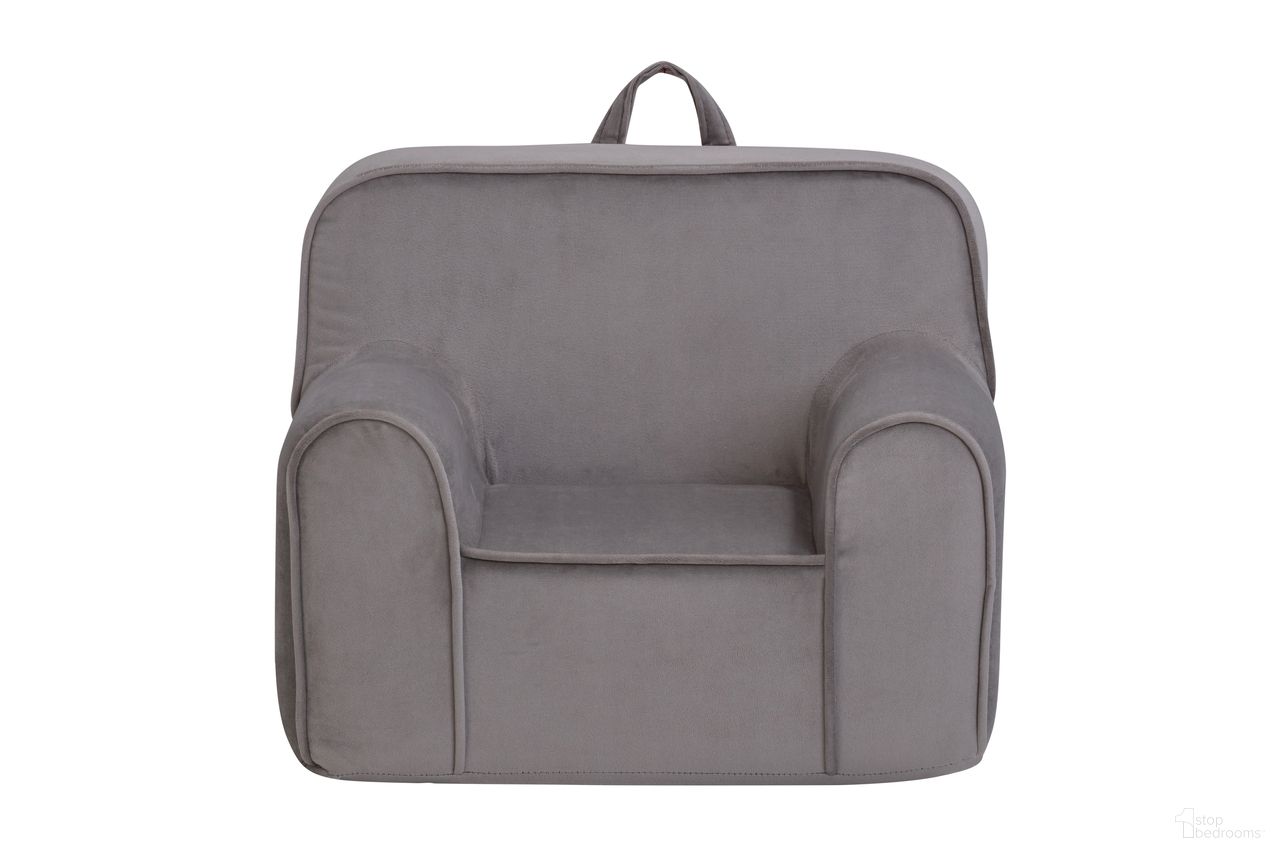 Kuddlez Kids Foam Chair In Gray