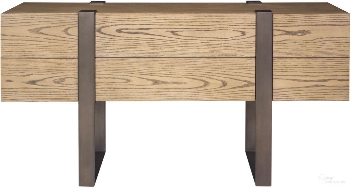 The appearance of Kyoga 60 Inch Sideboard In Brown designed by Safavieh Couture in the modern / contemporary interior design. This brown piece of furniture was selected by 1StopBedrooms from Kyoga Collection to add a touch of cosiness and style into your home. Sku: SFV6049A. Material: Wood.