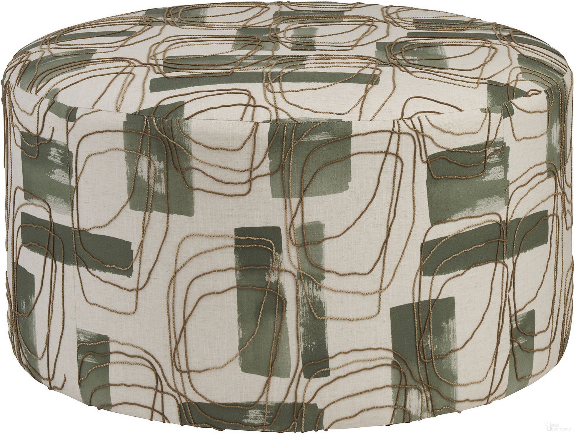 The appearance of La Costa Rendova Ottoman designed by Lexington in the transitional interior design. This green piece of furniture was selected by 1StopBedrooms from La Costa Collection to add a touch of cosiness and style into your home. Sku: 7292-44-60.