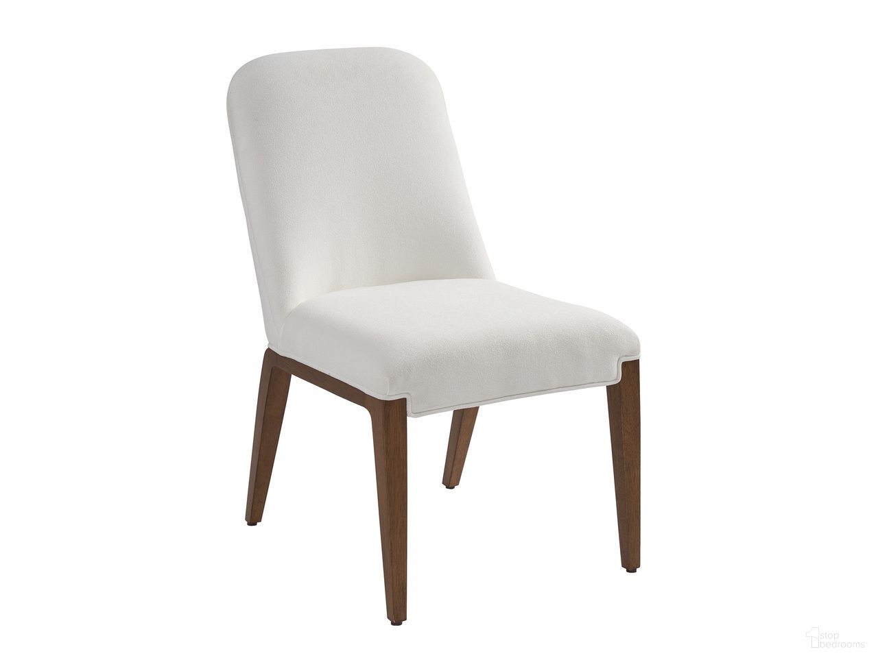 The appearance of La Costa Seacove Dining Side Chair designed by Lexington in the transitional interior design. This white piece of furniture was selected by 1StopBedrooms from La Costa Collection to add a touch of cosiness and style into your home. Sku: 420-882-60. Material: Wood. Chair Type: Side Chair.