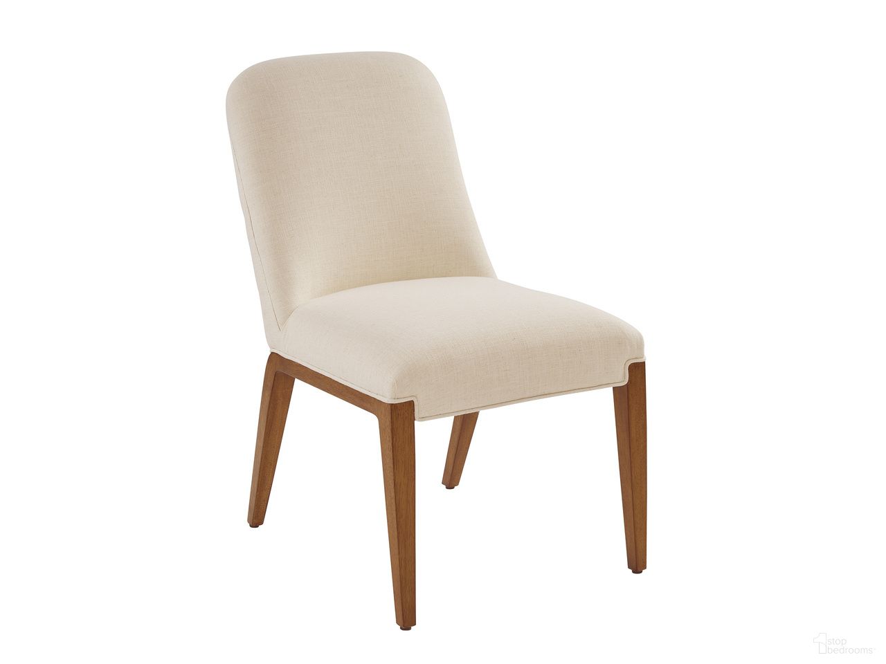 The appearance of La Costa Seacove Upholstered Side Chair designed by Lexington in the modern / contemporary interior design. This ivory piece of furniture was selected by 1StopBedrooms from La Costa Collection to add a touch of cosiness and style into your home. Sku: 420-882-01. Material: Linen. Chair Type: Side Chair.