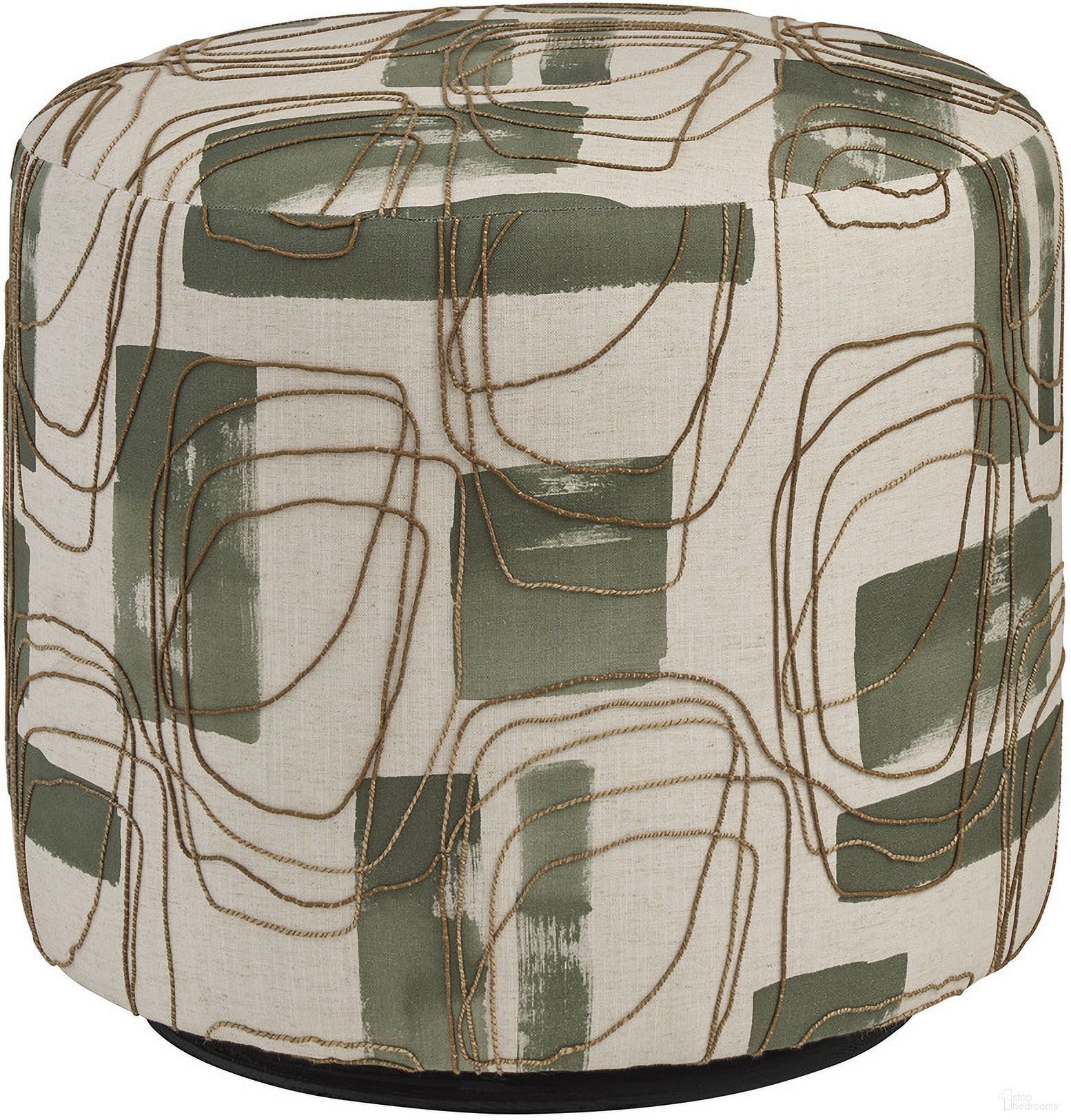 The appearance of La Costa Three Arch Swivel Ottoman designed by Lexington in the transitional interior design. This green piece of furniture was selected by 1StopBedrooms from La Costa Collection to add a touch of cosiness and style into your home. Sku: 5453-44SW-60.