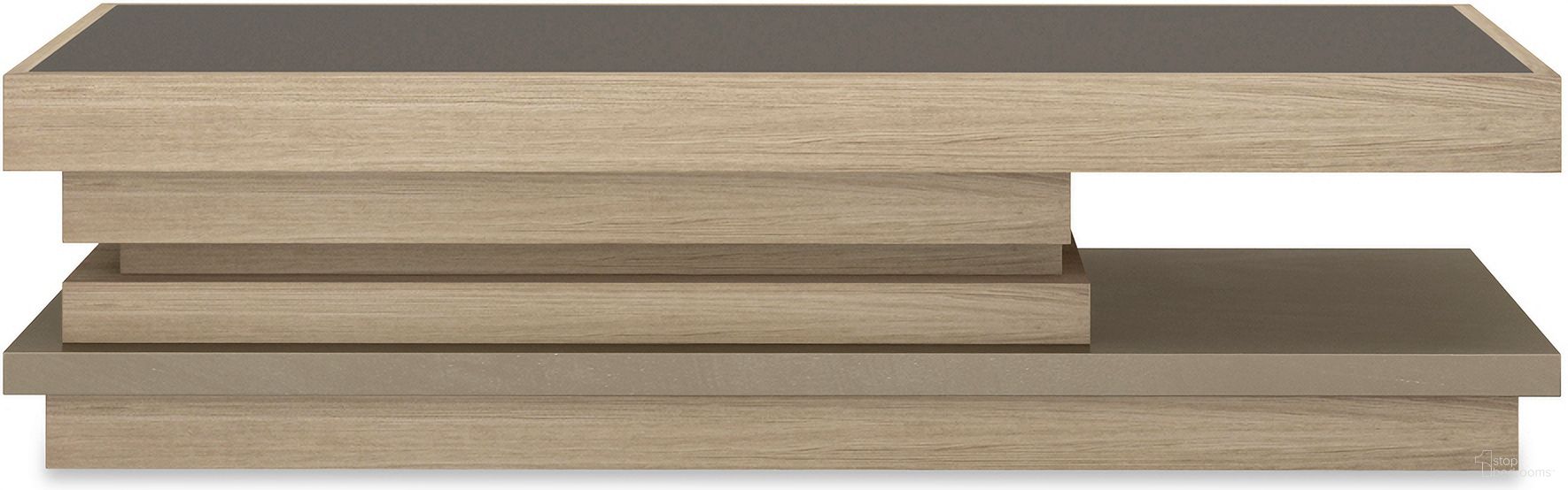 The appearance of La Moda Cocktail Table In Beige designed by Caracole in the modern / contemporary interior design. This beige piece of furniture was selected by 1StopBedrooms from La Moda Collection to add a touch of cosiness and style into your home. Sku: M131-424-401. Material: Poplar.