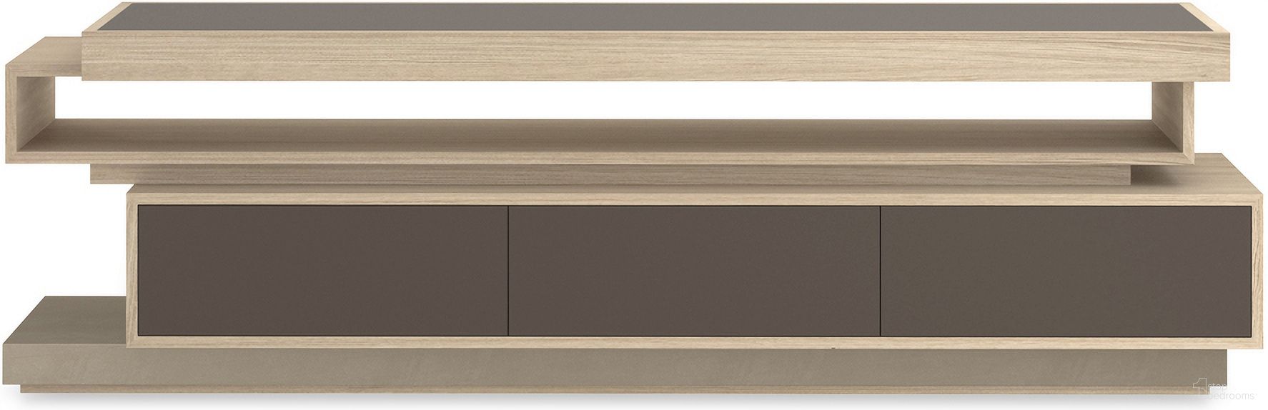 The appearance of La Moda Media Console In Natural designed by Caracole in the modern / contemporary interior design. This natural piece of furniture  was selected by 1StopBedrooms from La Moda Collection to add a touch of cosiness and style into your home. Sku: M131-424-531. Material: Poplar.