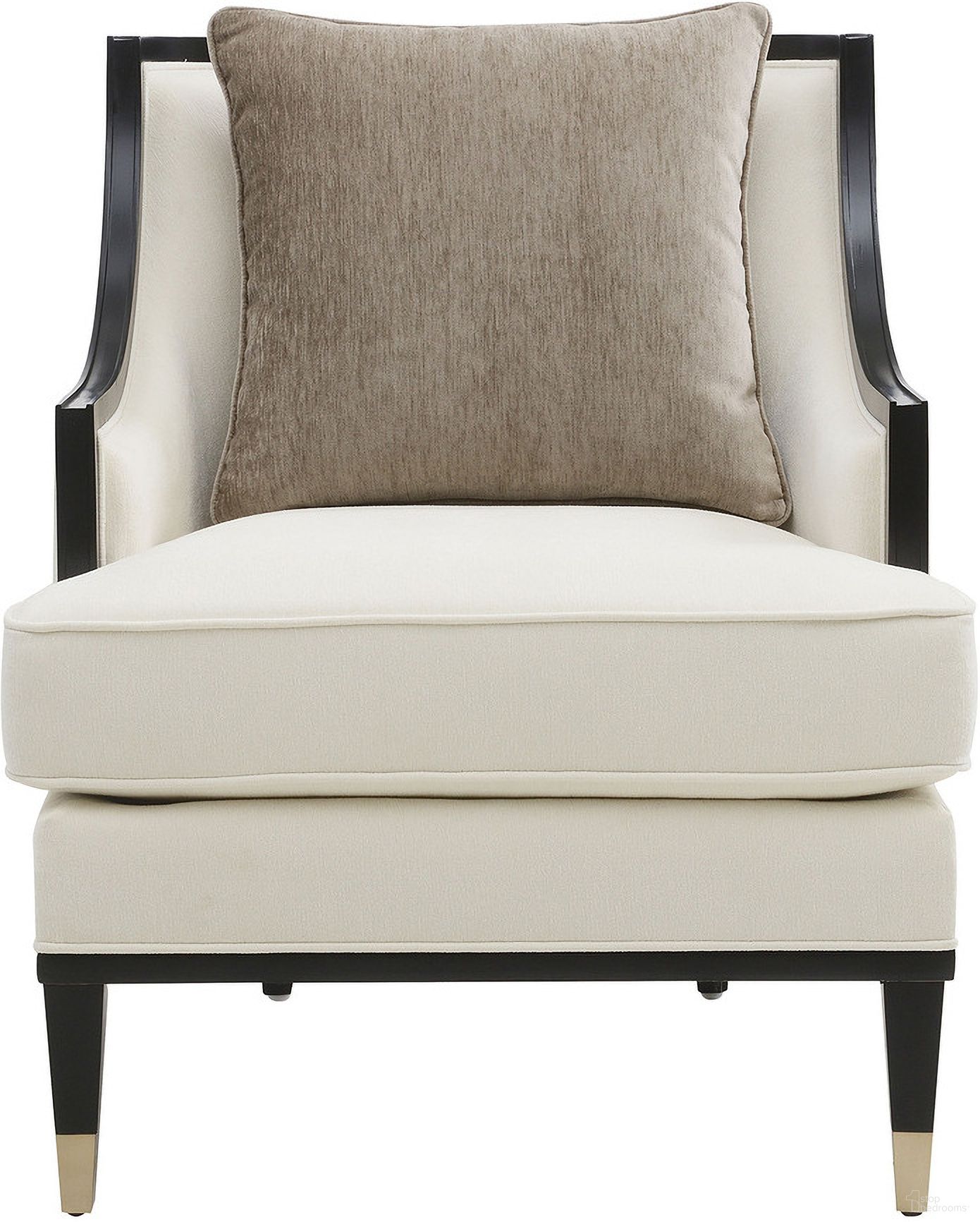 The appearance of La Salle Chair In White designed by Furniture of America in the traditional interior design. This white piece of furniture was selected by 1StopBedrooms from La Salle Collection to add a touch of cosiness and style into your home. Sku: FM67005WH-CH. Material: Chenille.