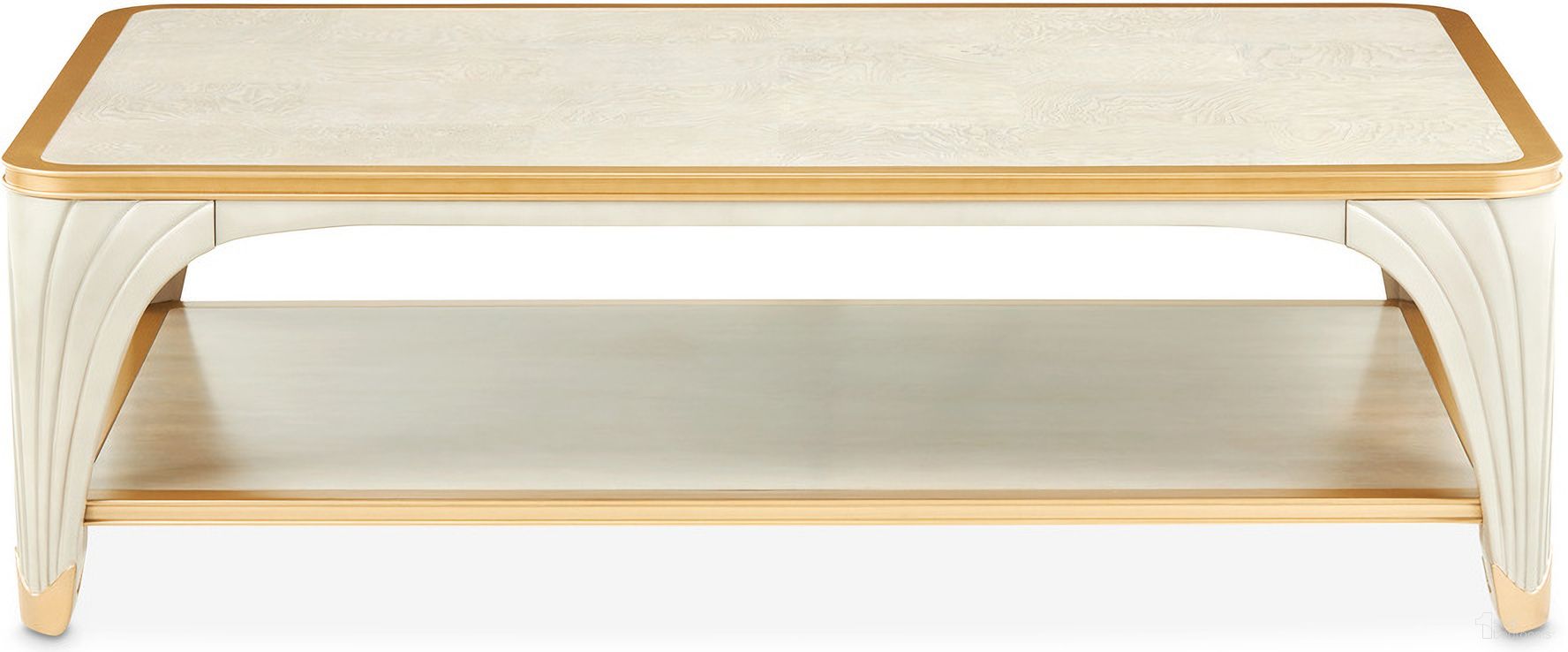 The appearance of La Terrazza Rectangular Cocktail Table In Silver Mist designed by Michael Amini in the transitional interior design. This silver mist piece of furniture was selected by 1StopBedrooms from La Terrazza Collection to add a touch of cosiness and style into your home. Sku: 9092201-823. Material: Solid Wood.