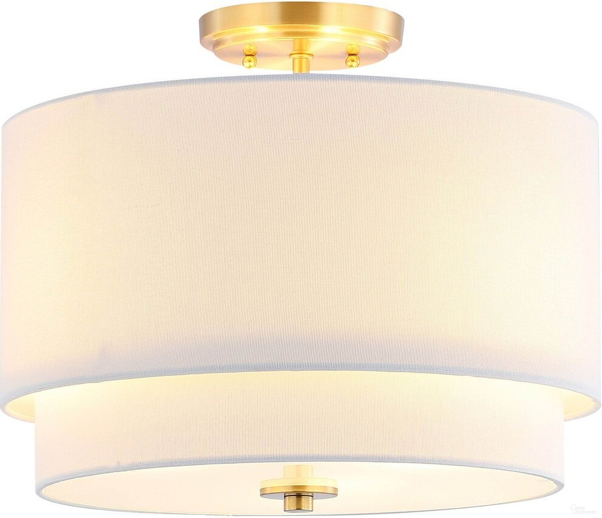 Laconia Flush Mount in Gold