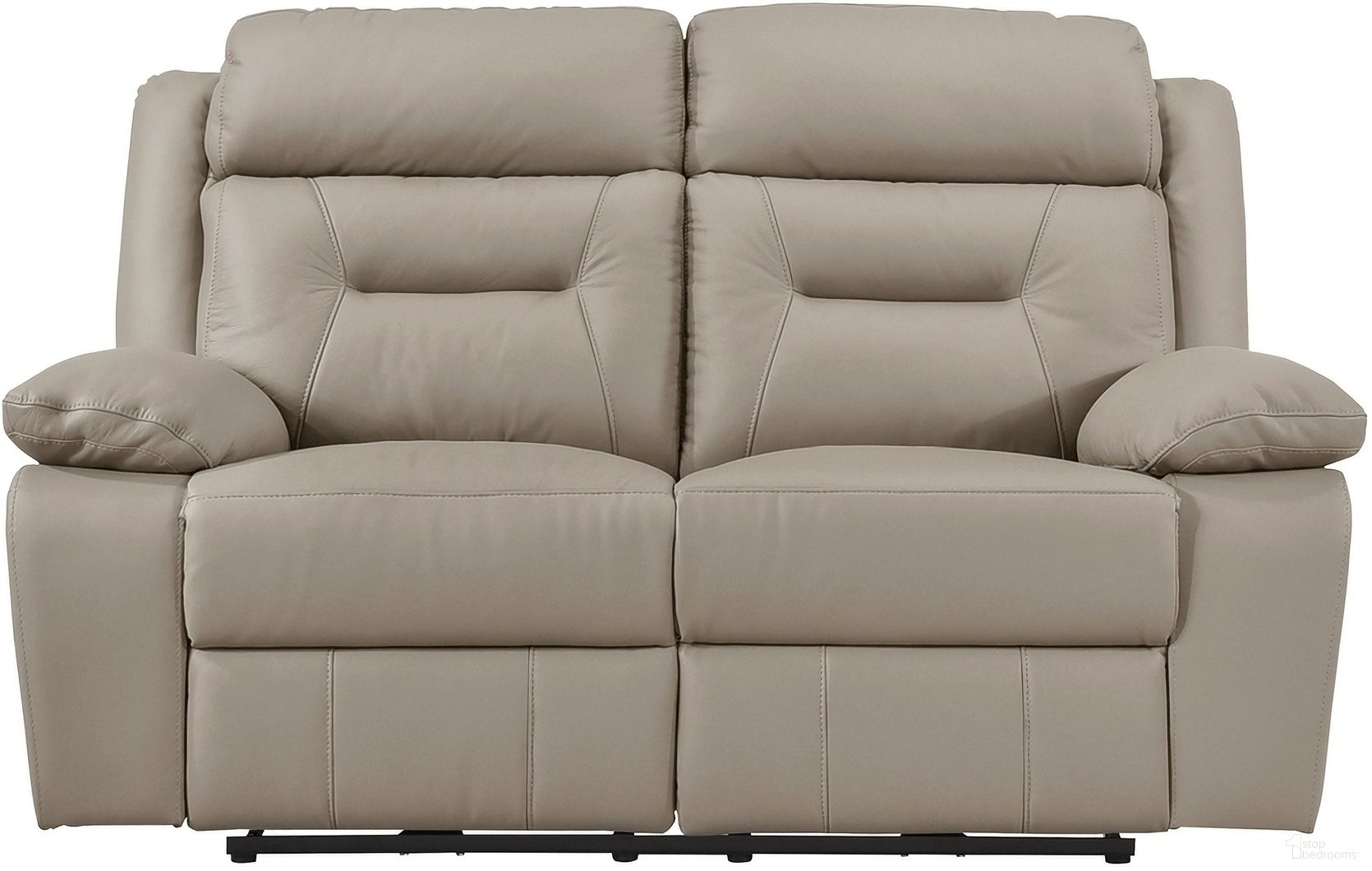 The appearance of Laconia Power Double Reclining Love Seat In Brown designed by Homelegance in the modern / contemporary interior design. This brown piece of furniture was selected by 1StopBedrooms from Laconia Collection to add a touch of cosiness and style into your home. Sku: 9629LTE-2PW. Material: Leather.