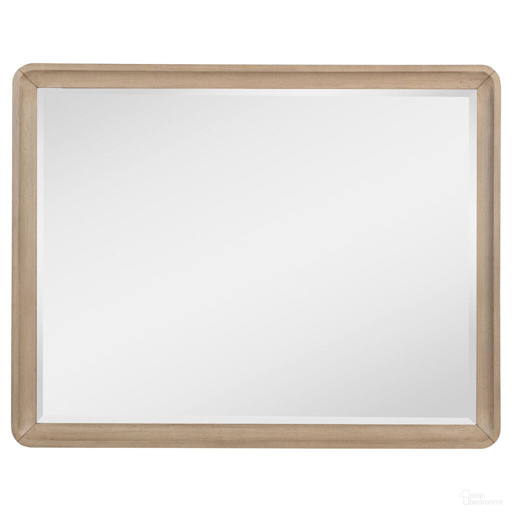 The appearance of Ladera Dresser Mirror In Light Elm designed by Coaster in the modern / contemporary interior design. This light elm piece of furniture  was selected by 1StopBedrooms from Ladera Collection to add a touch of cosiness and style into your home. Sku: 225084. Material: MDF.