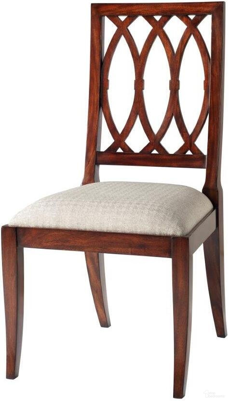 The appearance of Lady Emilys Invitation Side Chair Set Of 2 designed by Theodore Alexander in the traditional interior design. This  piece of furniture  was selected by 1StopBedrooms from Theodore Alexander Collection to add a touch of cosiness and style into your home. Sku: 4000-905.1AQP. Material: Wood. Chair Type: Side Chair.