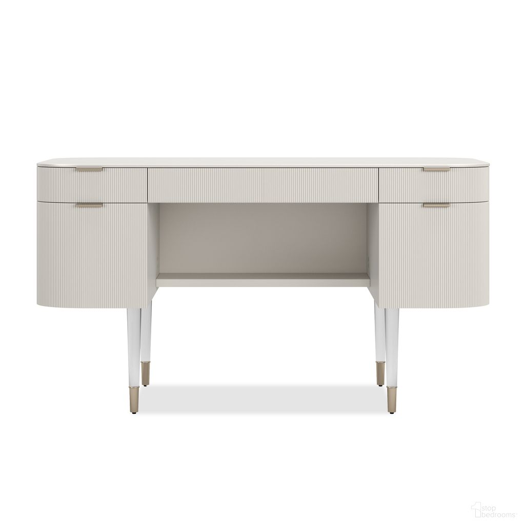 The appearance of Lady Love Desk In Cream designed by Caracole in the modern / contemporary interior design. This cream piece of furniture was selected by 1StopBedrooms from Lady Love Collection to add a touch of cosiness and style into your home. Sku: CLA-424-073. Material: Resin.